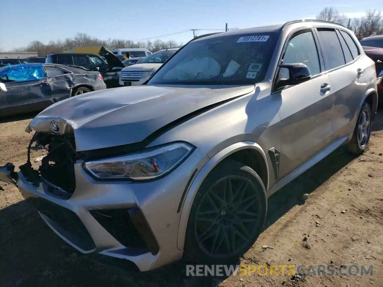 2 Фотография поврежденного автомобиля 5YMJU0C03M9D83738 BMW X5 2021