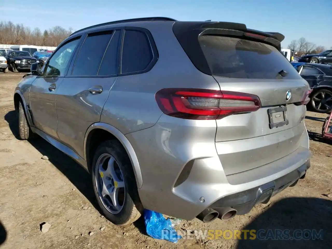 3 Фотография поврежденного автомобиля 5YMJU0C03M9D83738 BMW X5 2021