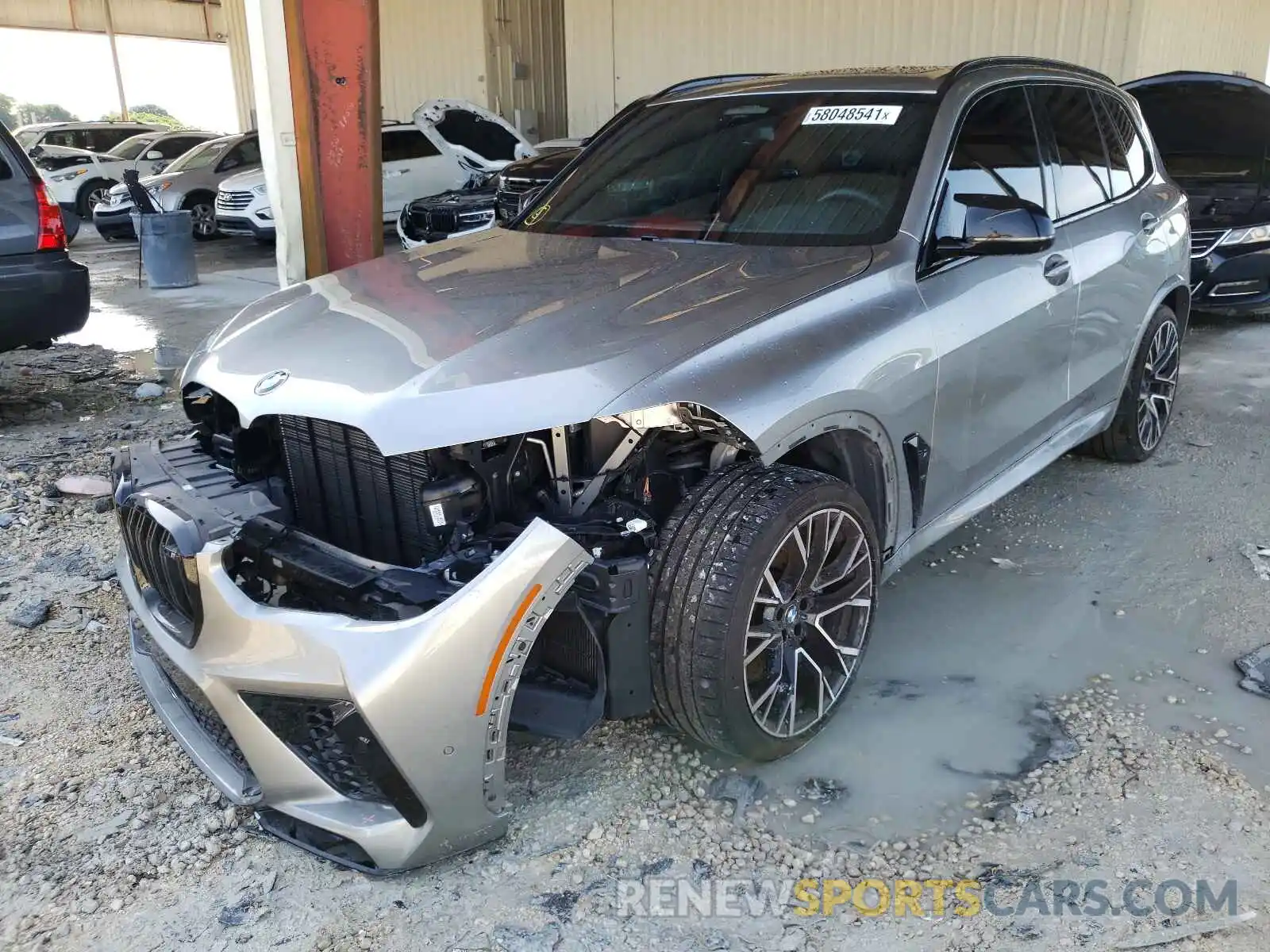 2 Photograph of a damaged car 5YMJU0C04M9E48886 BMW X5 2021