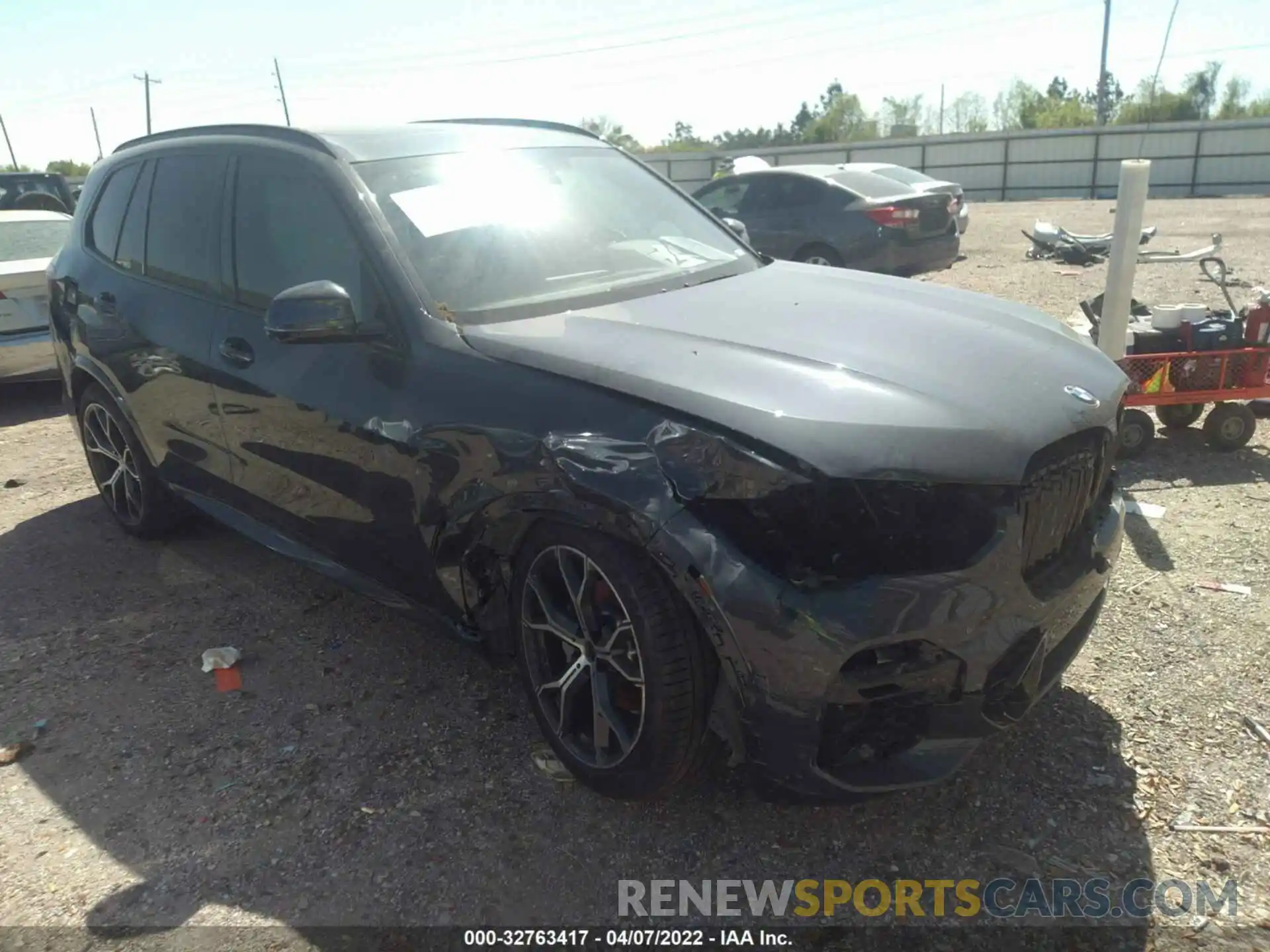 1 Photograph of a damaged car 5UXCR4C00N9K20584 BMW X5 2022