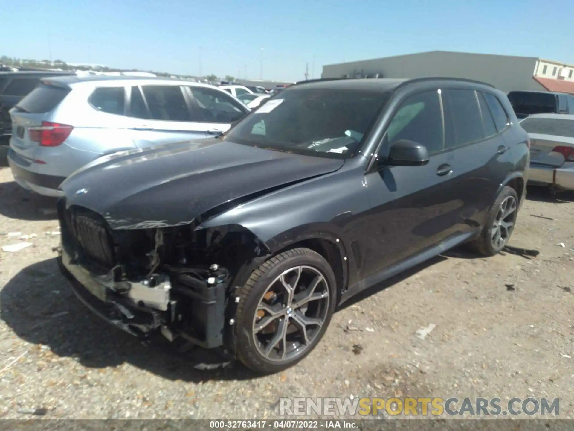 2 Фотография поврежденного автомобиля 5UXCR4C00N9K20584 BMW X5 2022