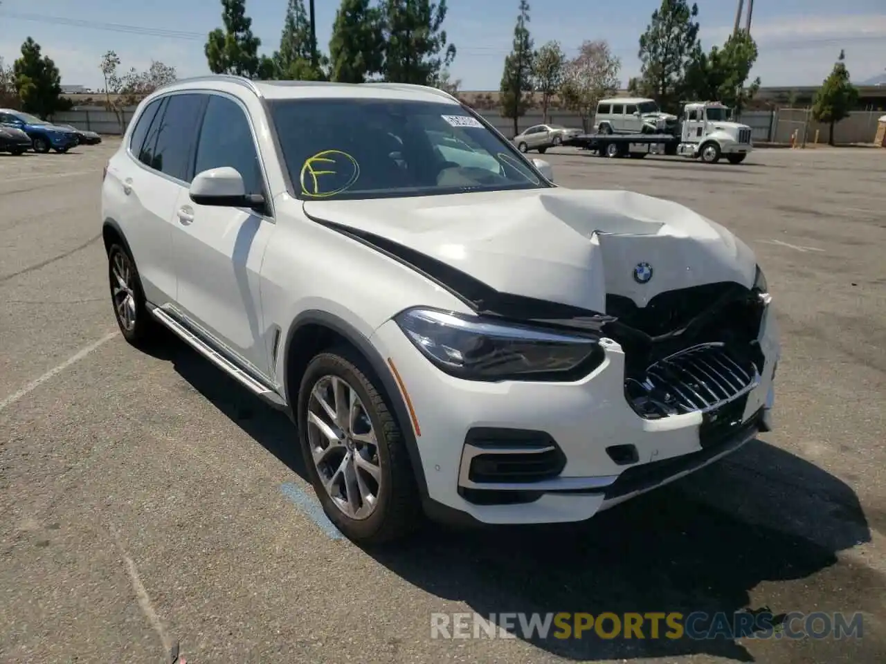 1 Photograph of a damaged car 5UXCR4C02N9M17434 BMW X5 2022