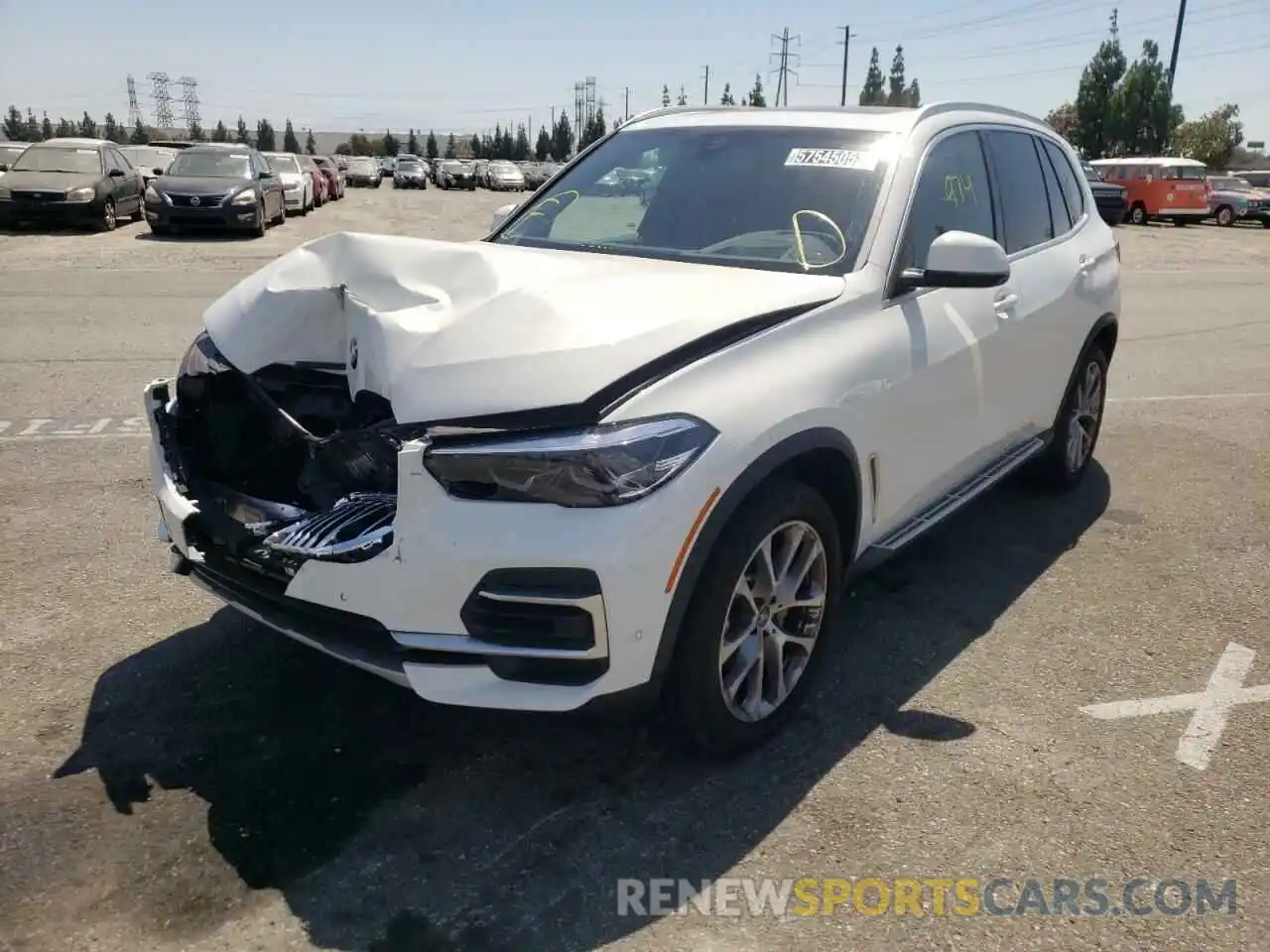 2 Photograph of a damaged car 5UXCR4C02N9M17434 BMW X5 2022