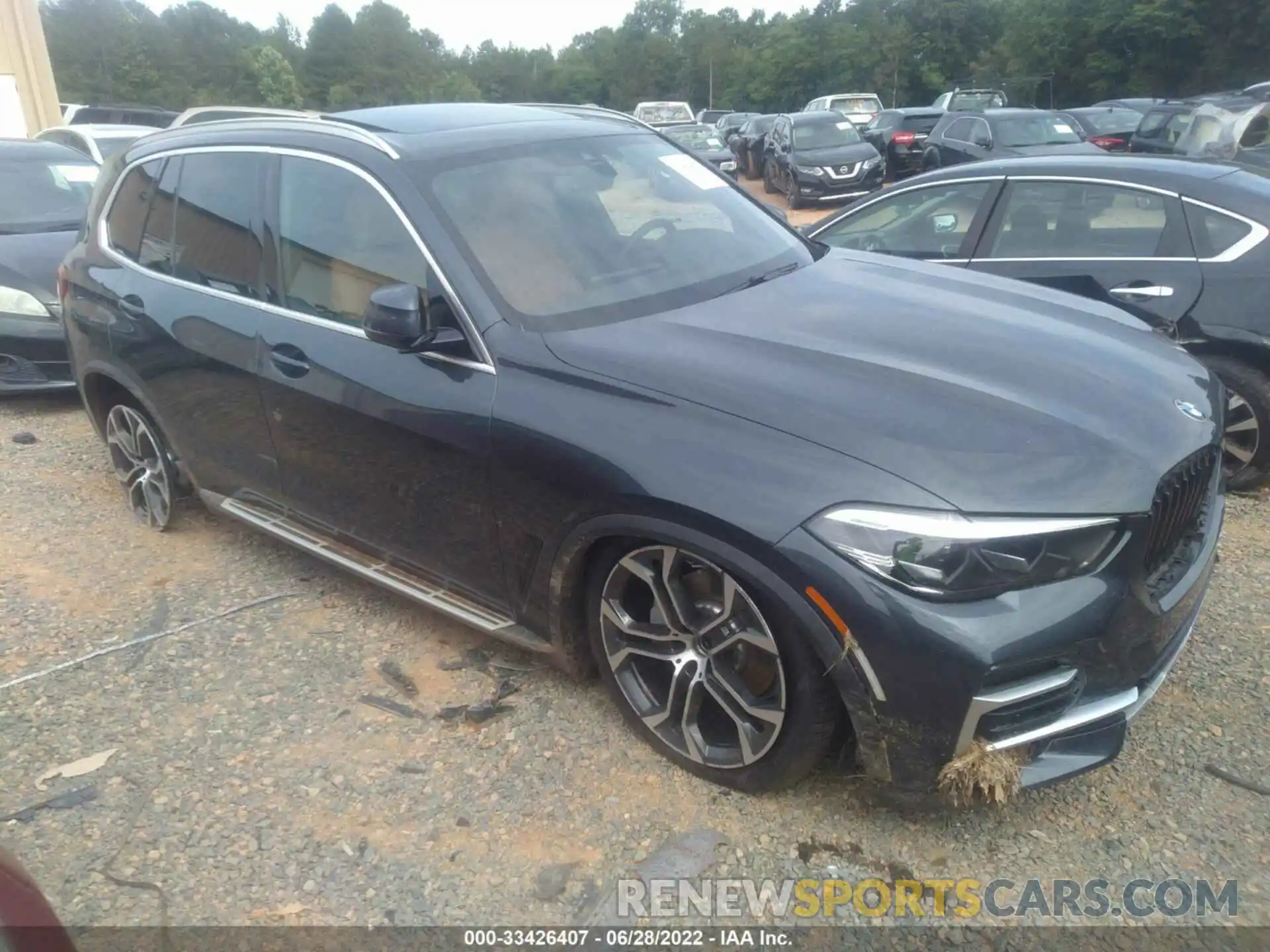 1 Photograph of a damaged car 5UXCR4C03N9K85560 BMW X5 2022