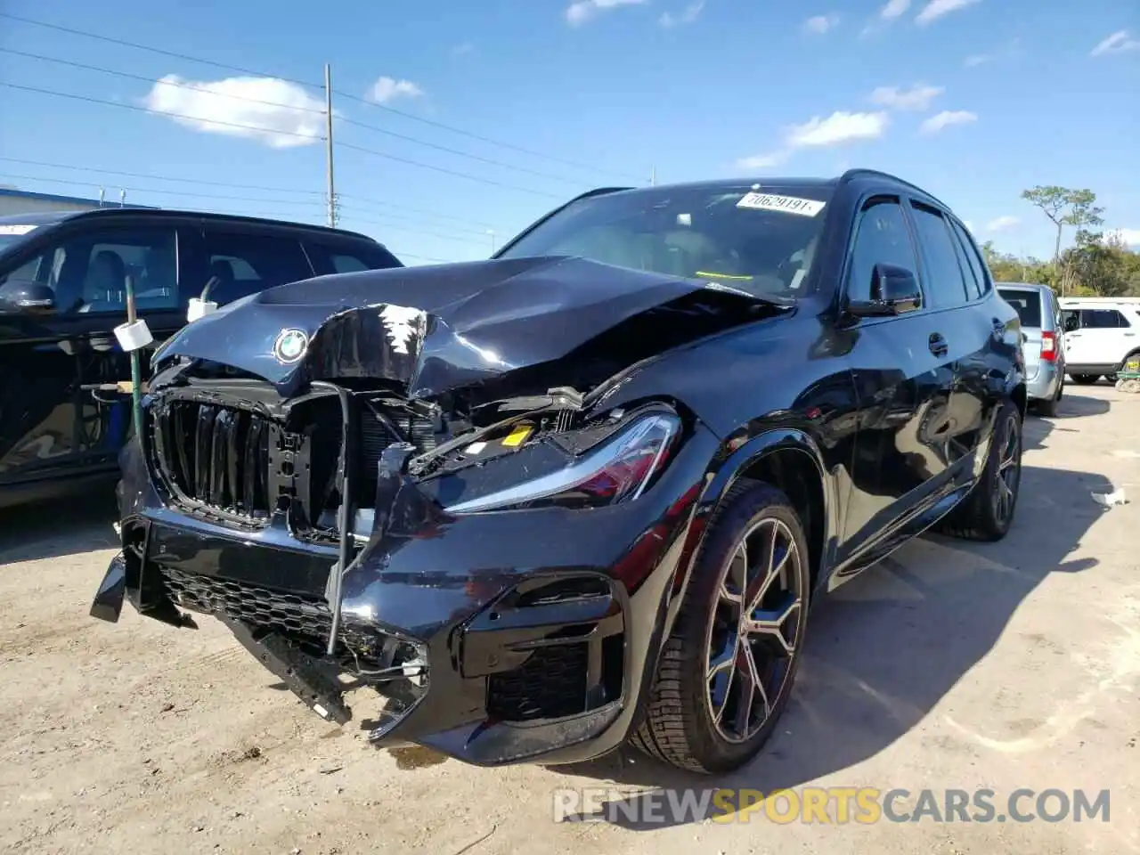 2 Photograph of a damaged car 5UXCR4C05N9J63671 BMW X5 2022