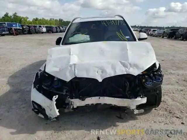 9 Photograph of a damaged car 5UXCR4C05N9K30866 BMW X5 2022