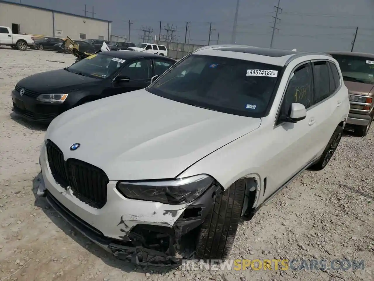 2 Photograph of a damaged car 5UXCR4C0XN9K67721 BMW X5 2022