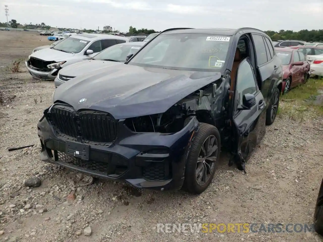 2 Фотография поврежденного автомобиля 5UXCR6C00N9J28337 BMW X5 2022