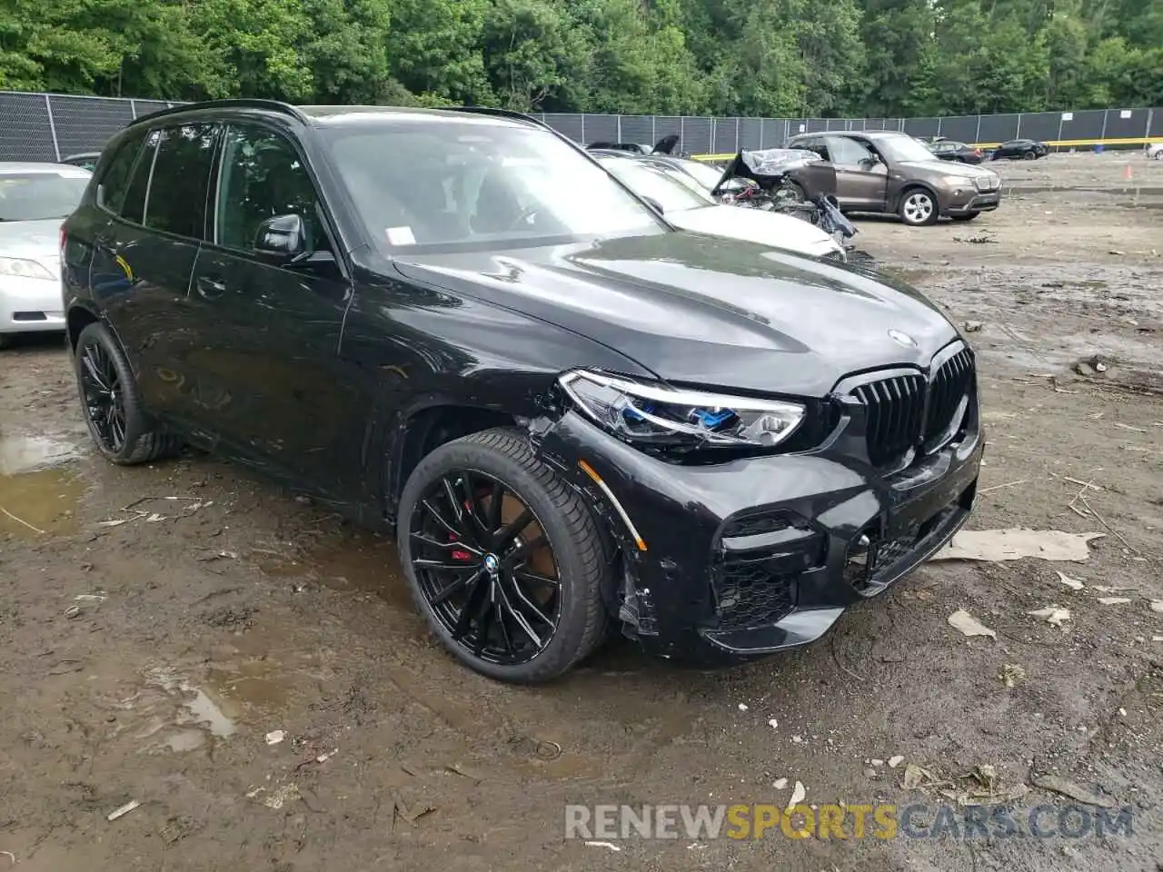 1 Photograph of a damaged car 5UXCR6C00N9K04879 BMW X5 2022