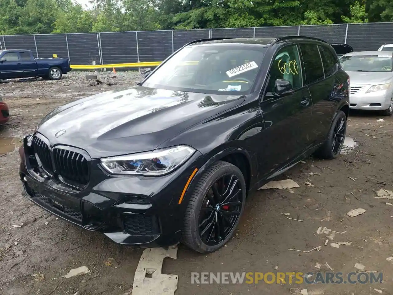 2 Photograph of a damaged car 5UXCR6C00N9K04879 BMW X5 2022