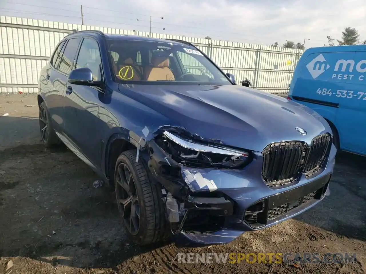 1 Photograph of a damaged car 5UXCR6C02N9J34463 BMW X5 2022