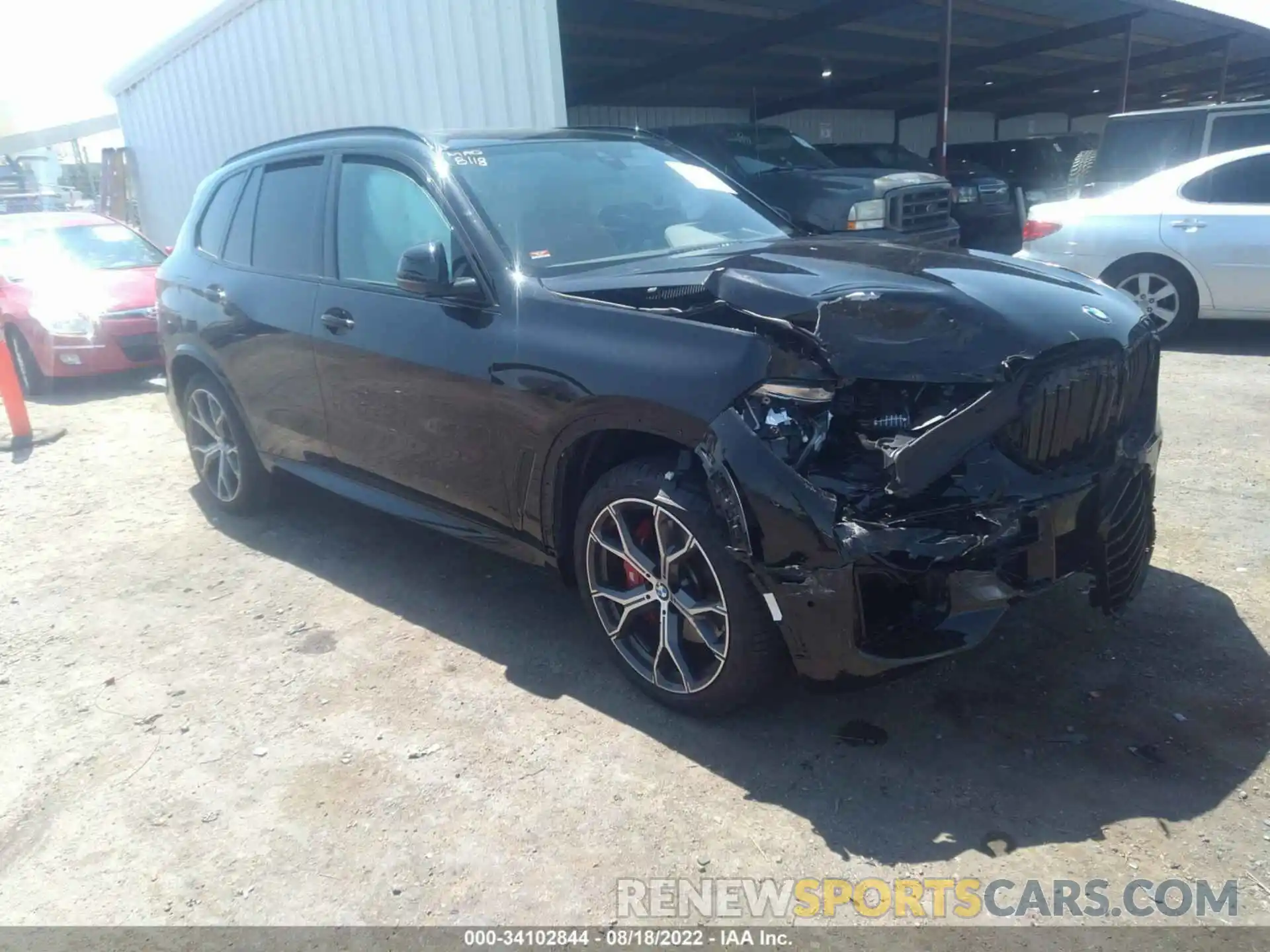 1 Photograph of a damaged car 5UXCR6C02N9K47037 BMW X5 2022