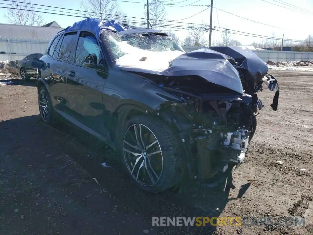 1 Photograph of a damaged car 5UXCR6C03N9J28297 BMW X5 2022