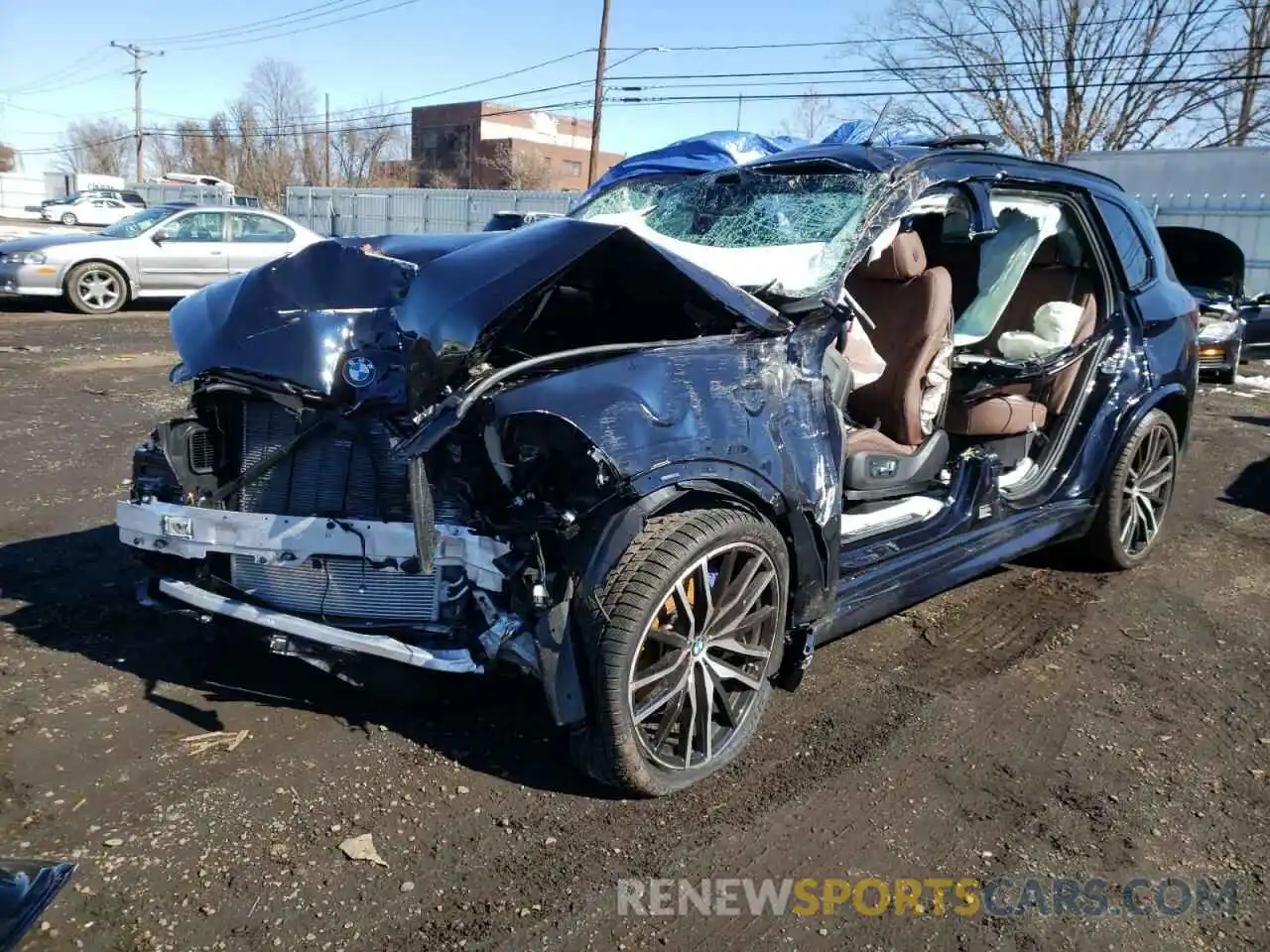 2 Photograph of a damaged car 5UXCR6C03N9J28297 BMW X5 2022