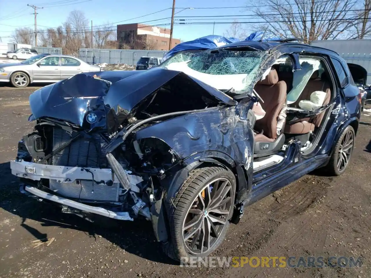 9 Photograph of a damaged car 5UXCR6C03N9J28297 BMW X5 2022