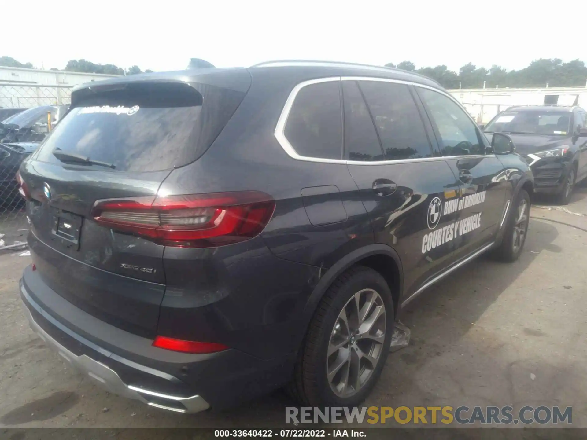 4 Фотография поврежденного автомобиля 5UXCR6C03N9M27692 BMW X5 2022