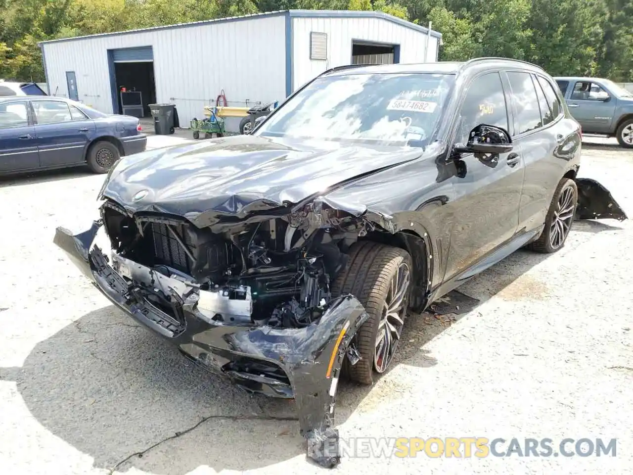 2 Photograph of a damaged car 5UXCR6C03N9M44878 BMW X5 2022