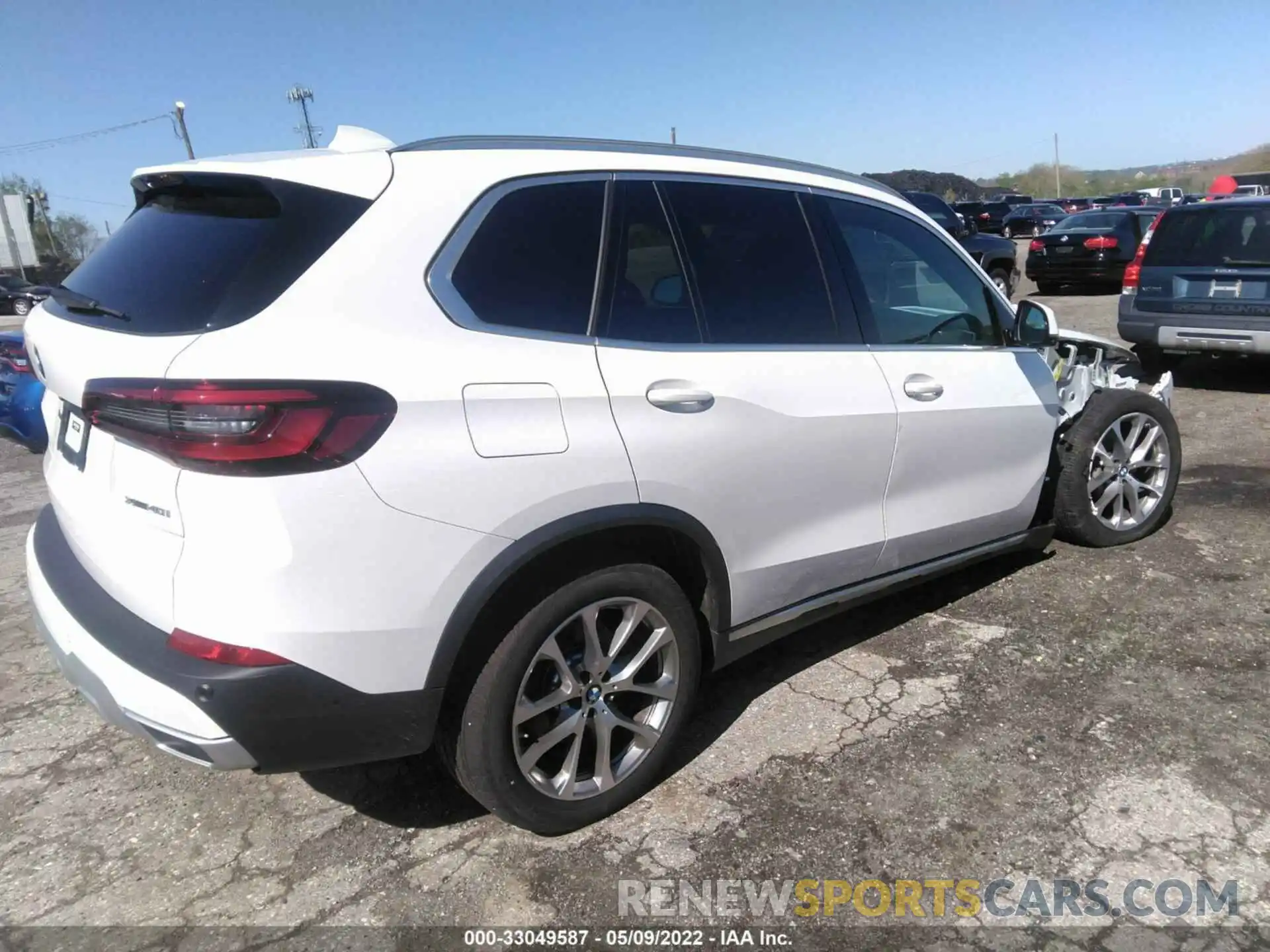 4 Фотография поврежденного автомобиля 5UXCR6C04N9K13455 BMW X5 2022