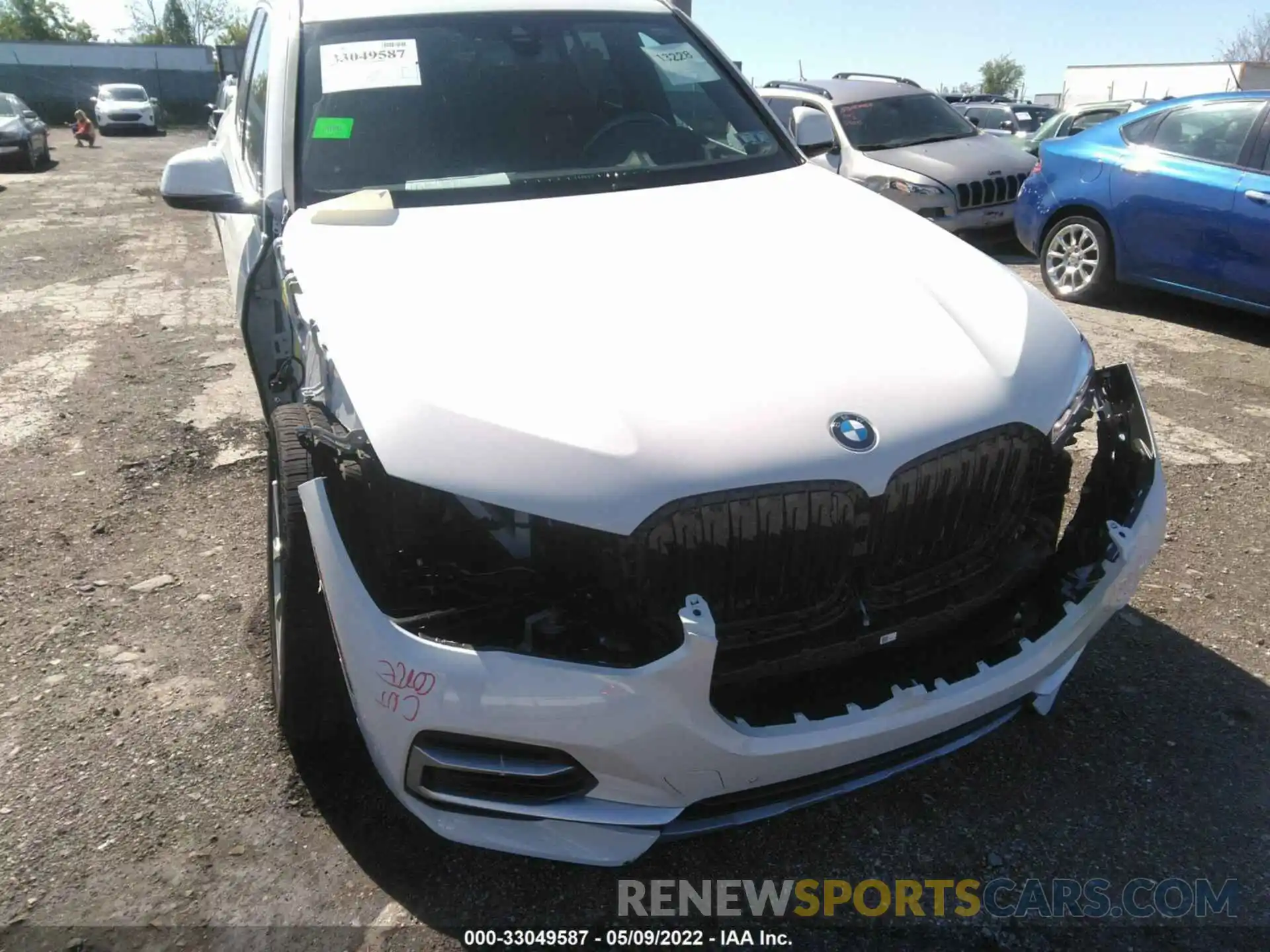 6 Photograph of a damaged car 5UXCR6C04N9K13455 BMW X5 2022