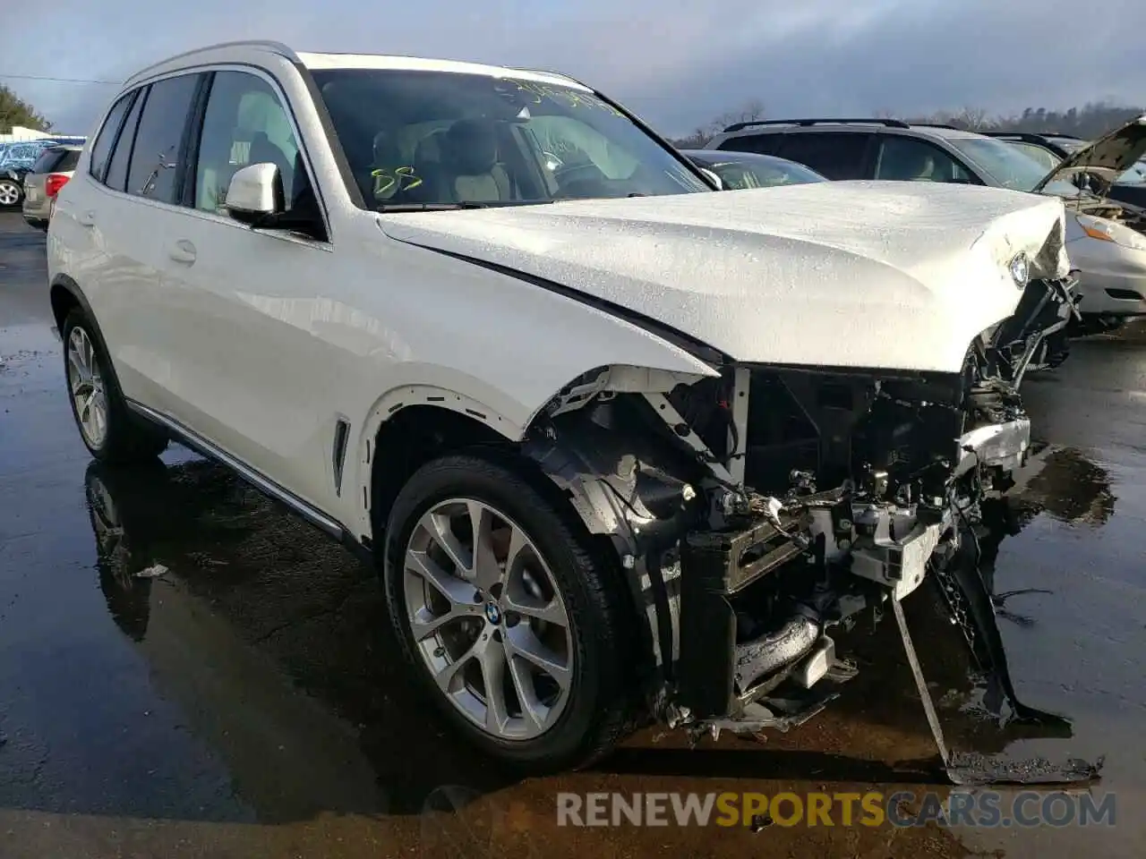 1 Photograph of a damaged car 5UXCR6C05N9J21691 BMW X5 2022