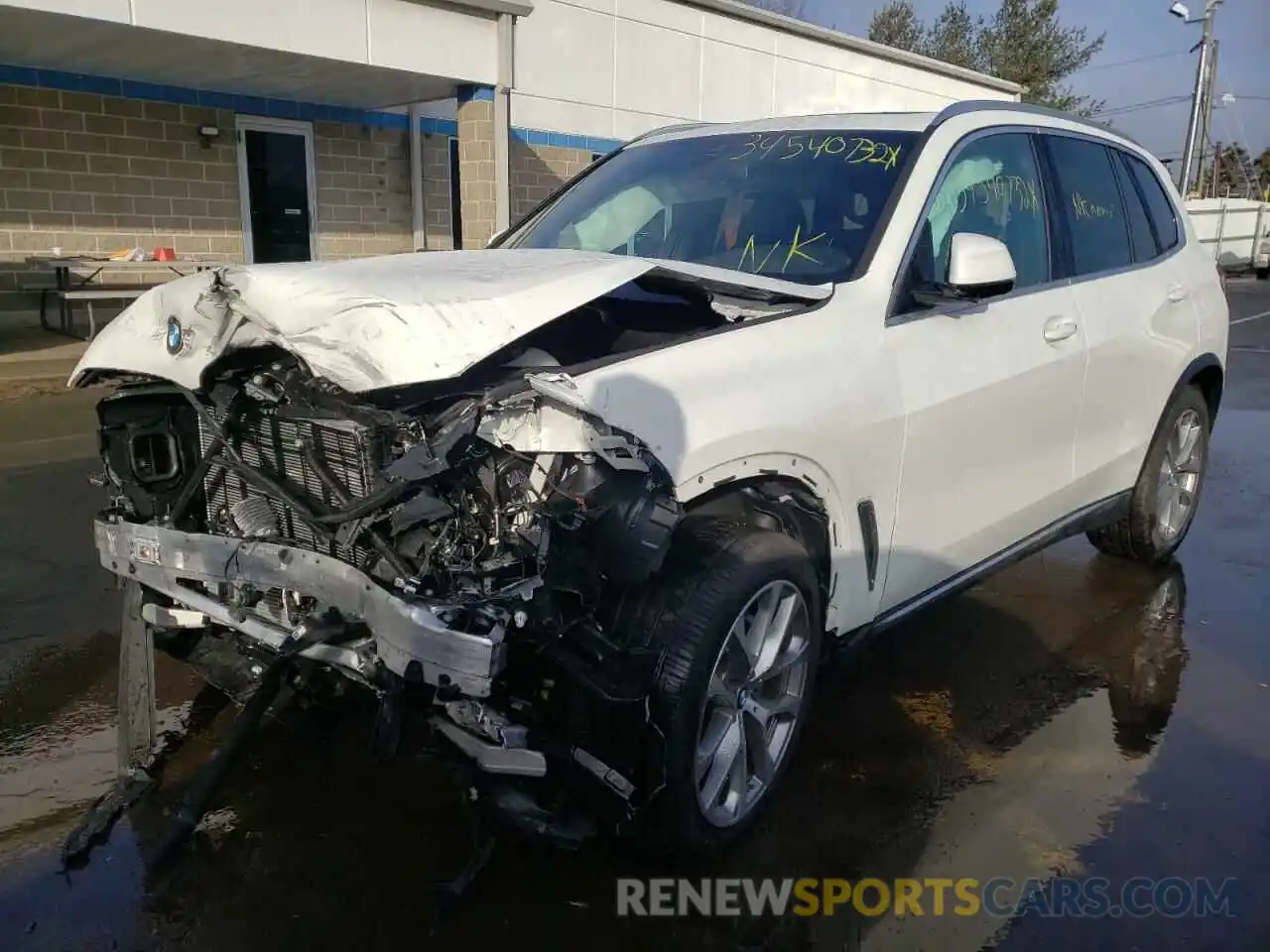 2 Photograph of a damaged car 5UXCR6C05N9J21691 BMW X5 2022