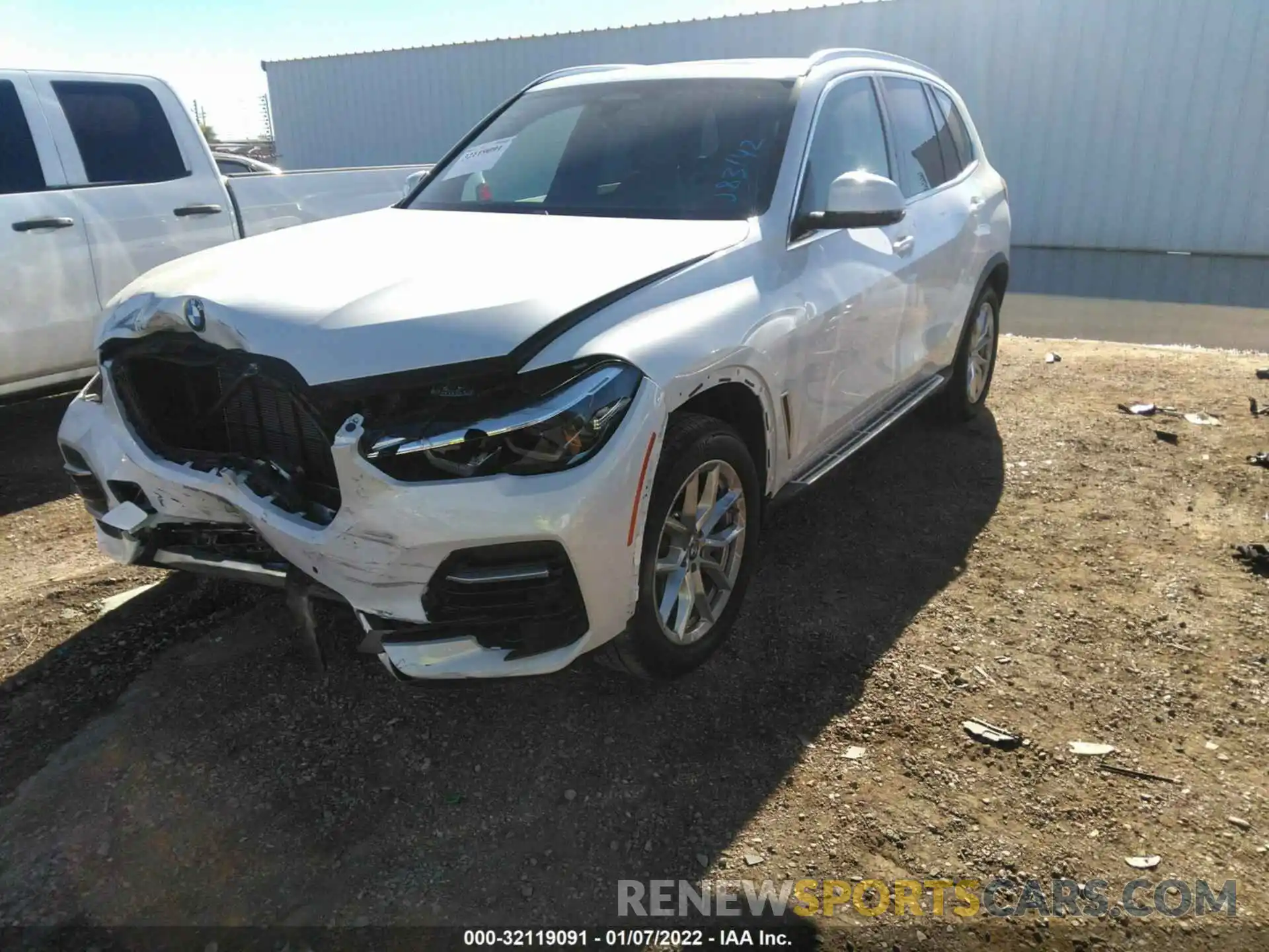 2 Photograph of a damaged car 5UXCR6C07N9J83142 BMW X5 2022