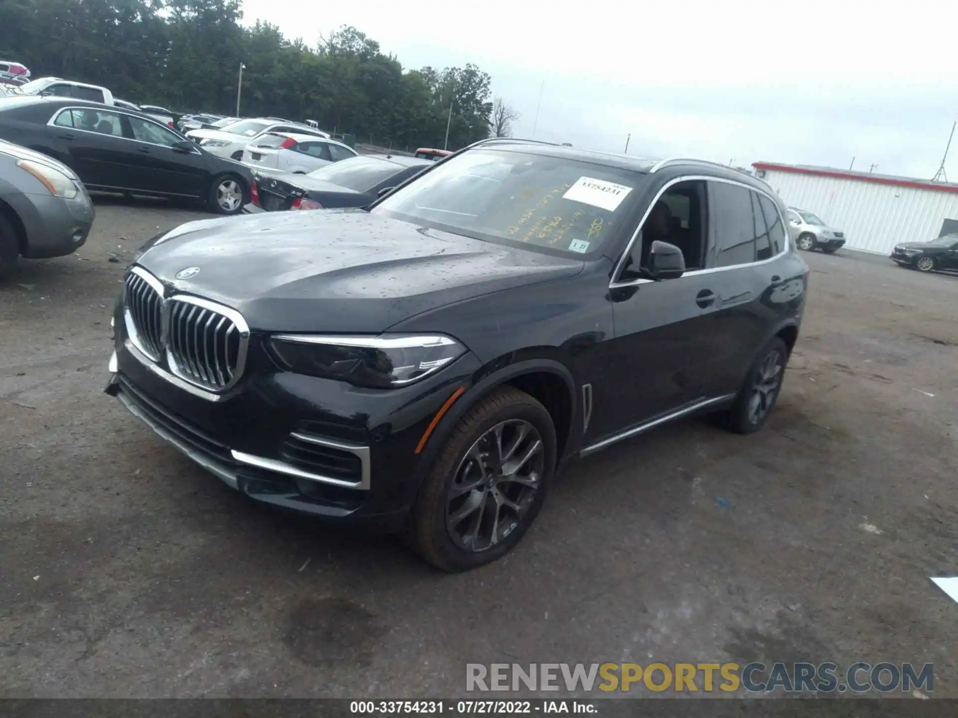 2 Фотография поврежденного автомобиля 5UXCR6C07N9K86500 BMW X5 2022