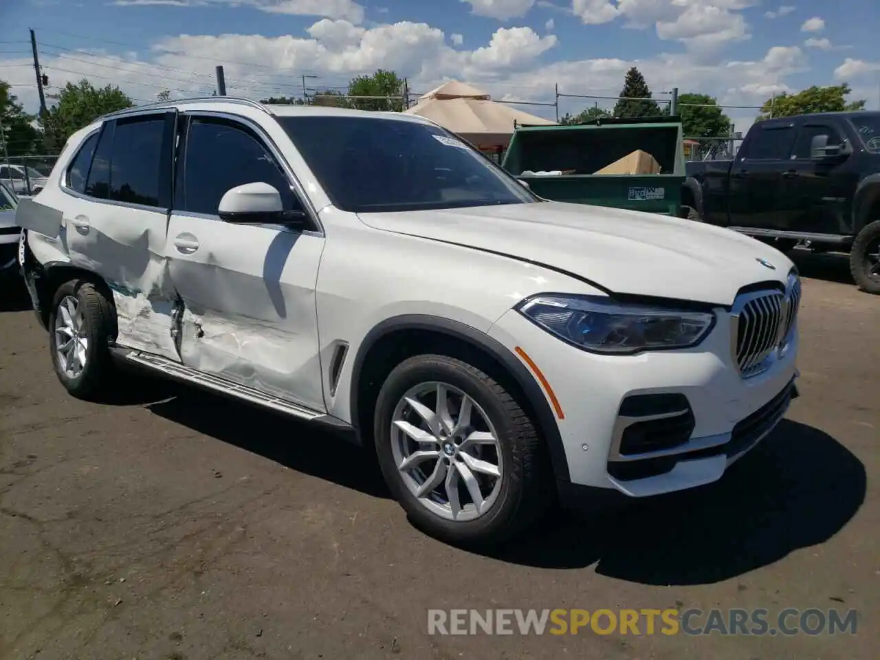 1 Photograph of a damaged car 5UXCR6C07N9M26819 BMW X5 2022