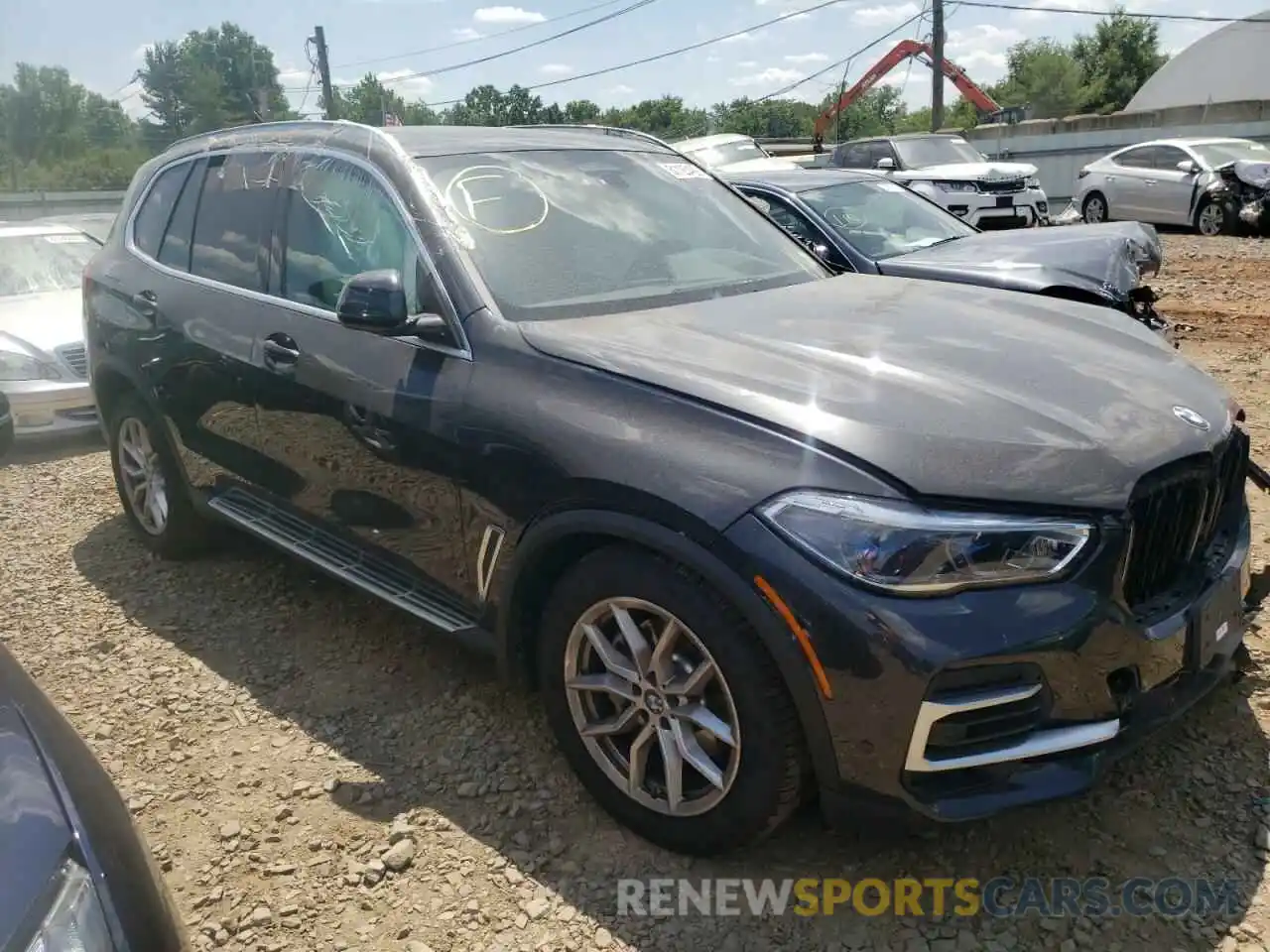 1 Photograph of a damaged car 5UXCR6C08N9J28568 BMW X5 2022