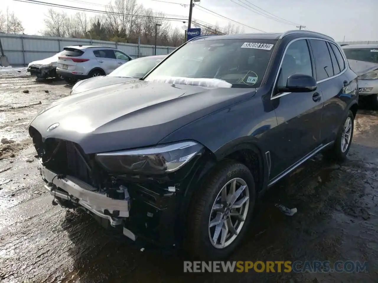 2 Photograph of a damaged car 5UXCR6C08N9K46877 BMW X5 2022