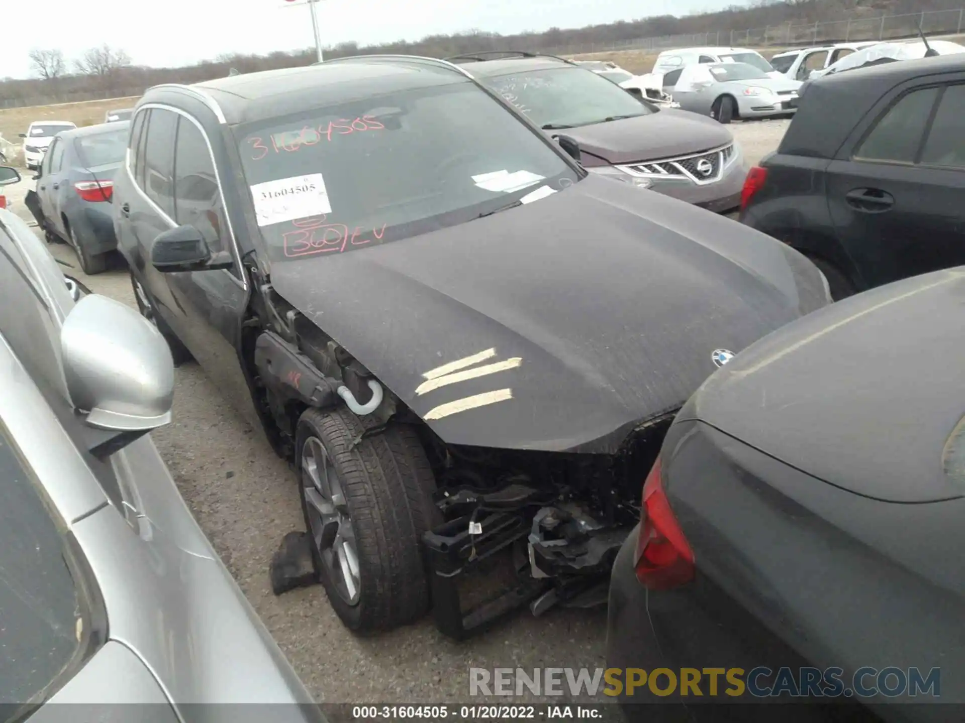 1 Photograph of a damaged car 5UXCR6C09N9J15991 BMW X5 2022