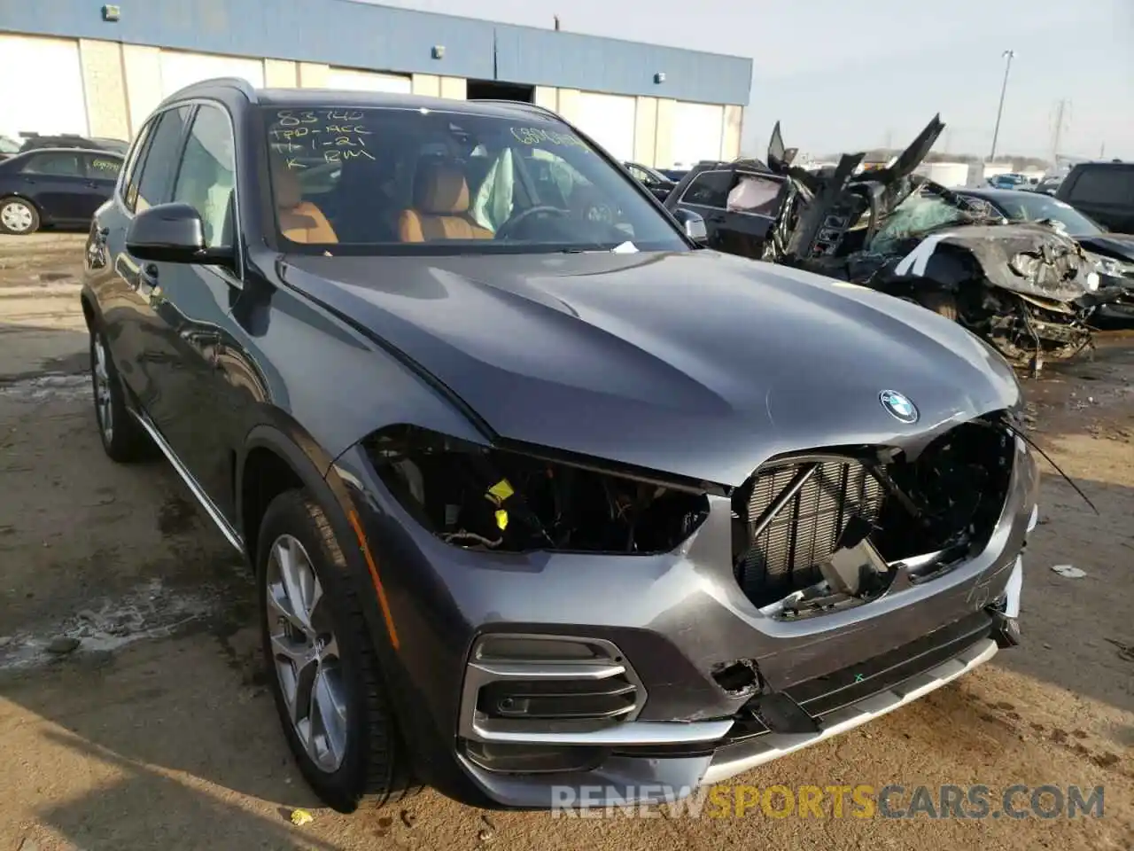 1 Photograph of a damaged car 5UXCR6C0XN9J10461 BMW X5 2022