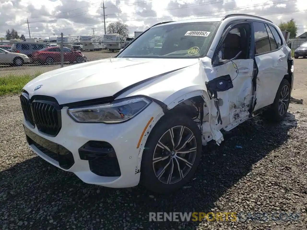 2 Photograph of a damaged car 5UXTA6C00N9K04971 BMW X5 2022