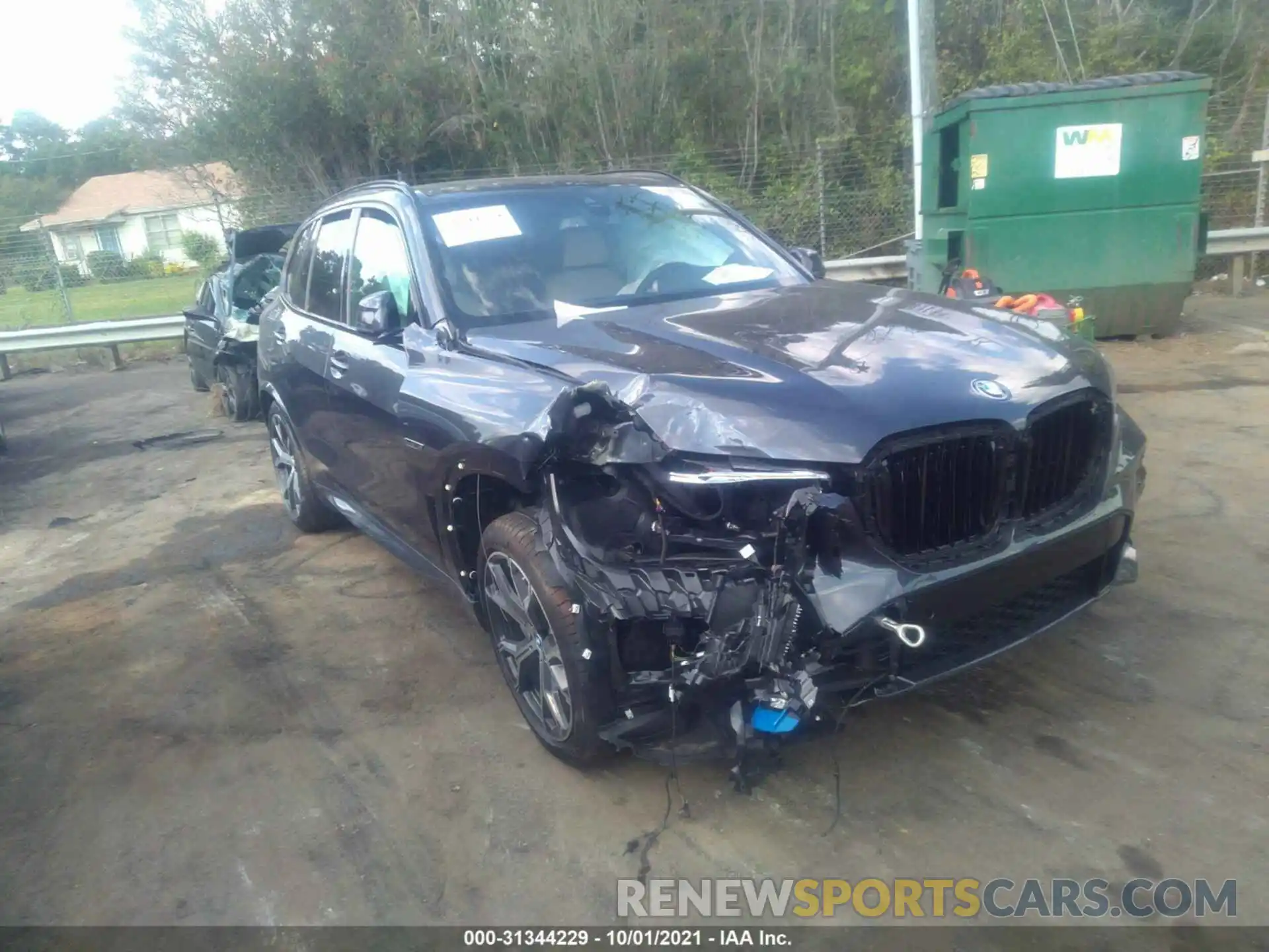 1 Photograph of a damaged car 5UXTA6C04N9J28946 BMW X5 2022