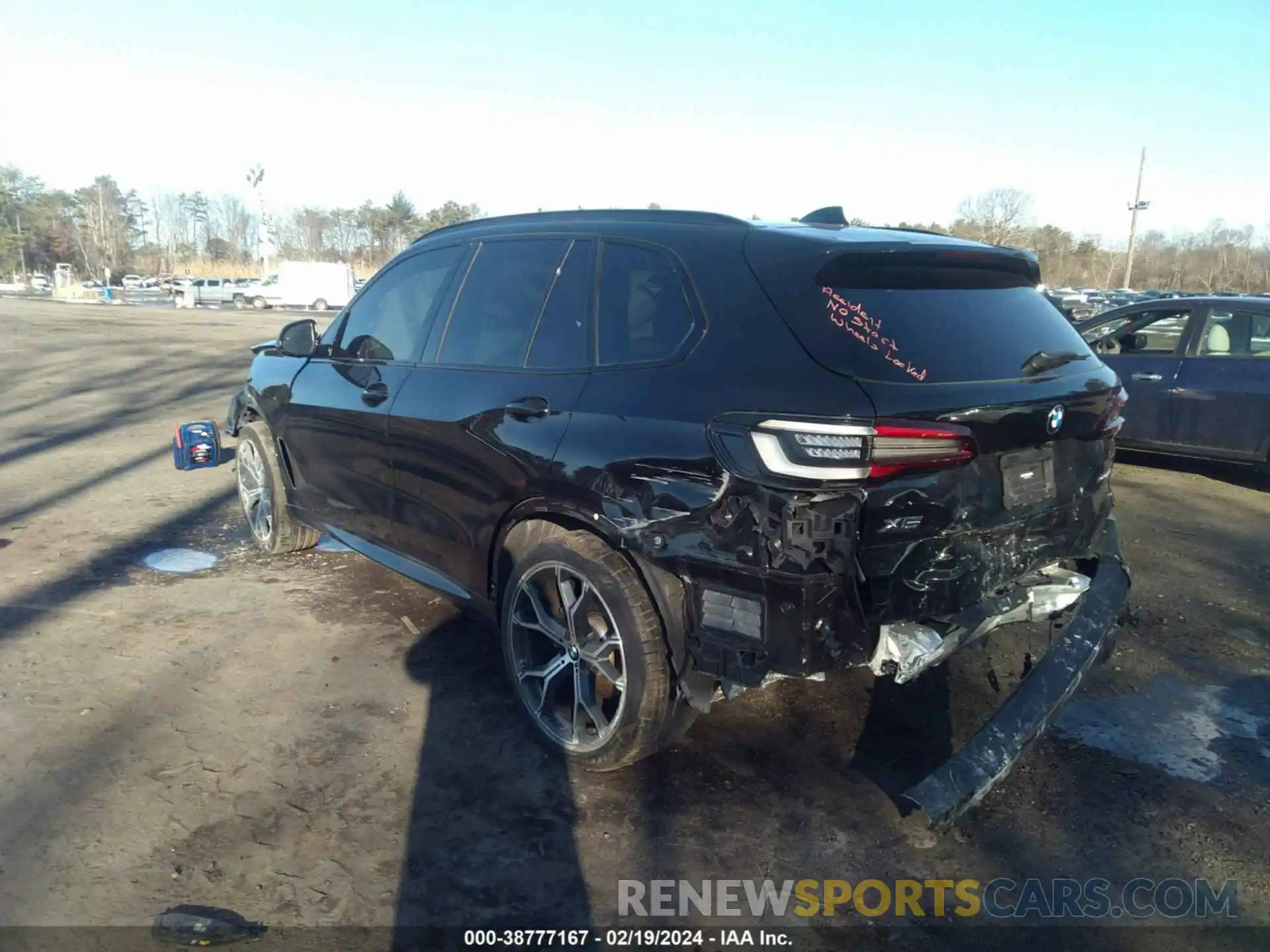 3 Photograph of a damaged car 5UXCR6C05P9R18560 BMW X5 2023