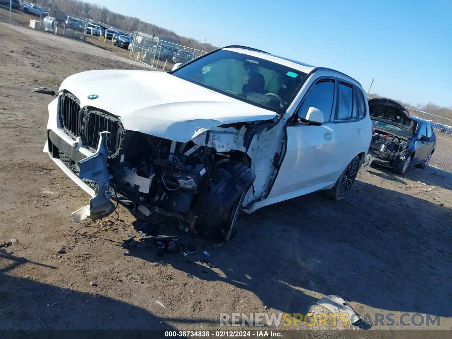 2 Photograph of a damaged car 5UXCR6C07P9P03214 BMW X5 2023
