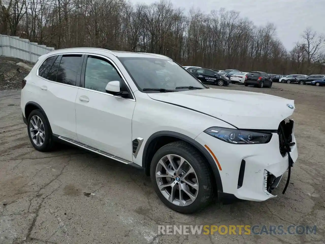 4 Photograph of a damaged car 5UX23EU00R9V51771 BMW X5 2024