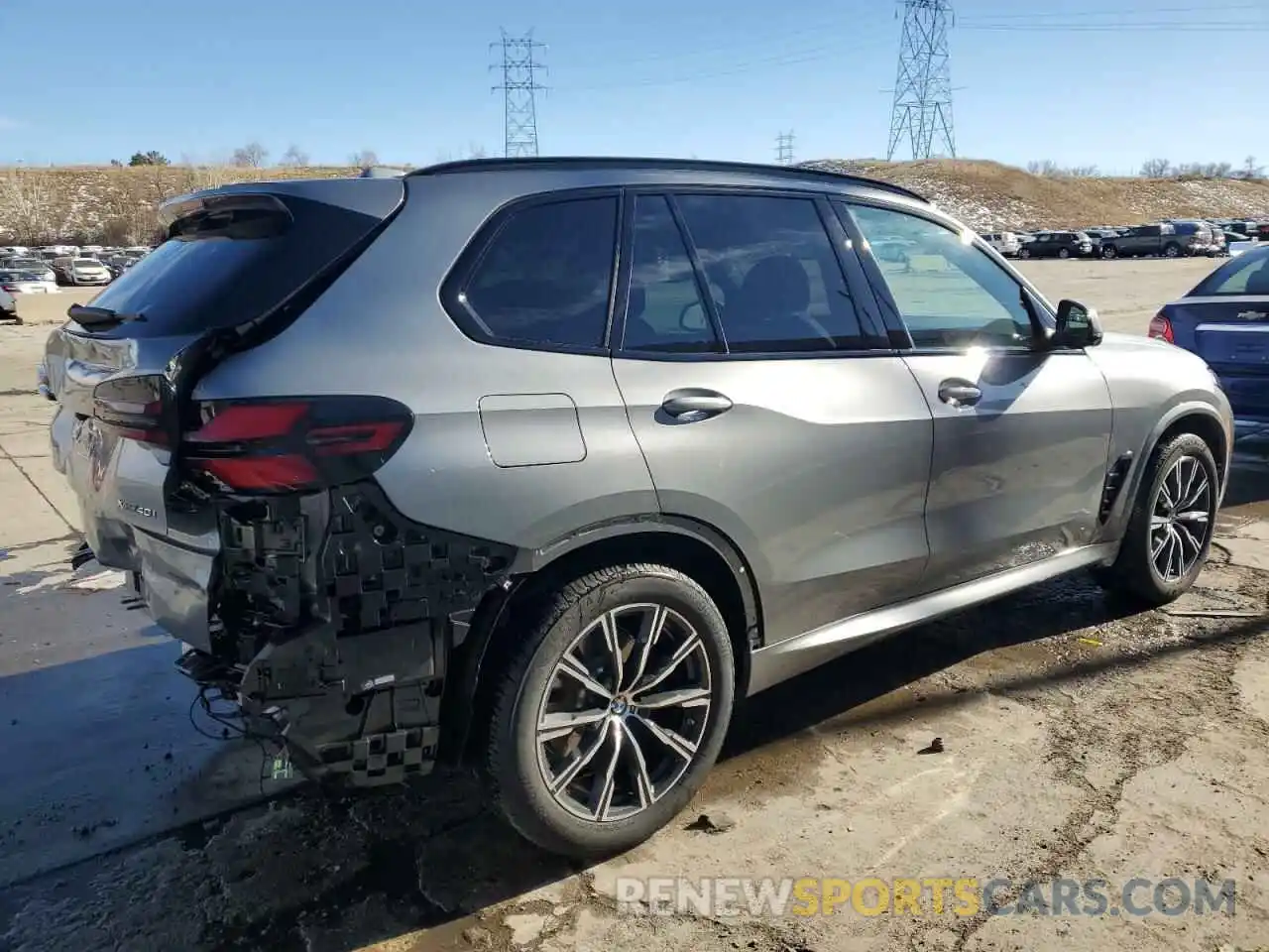 3 Photograph of a damaged car 5UX23EU02R9T56433 BMW X5 2024