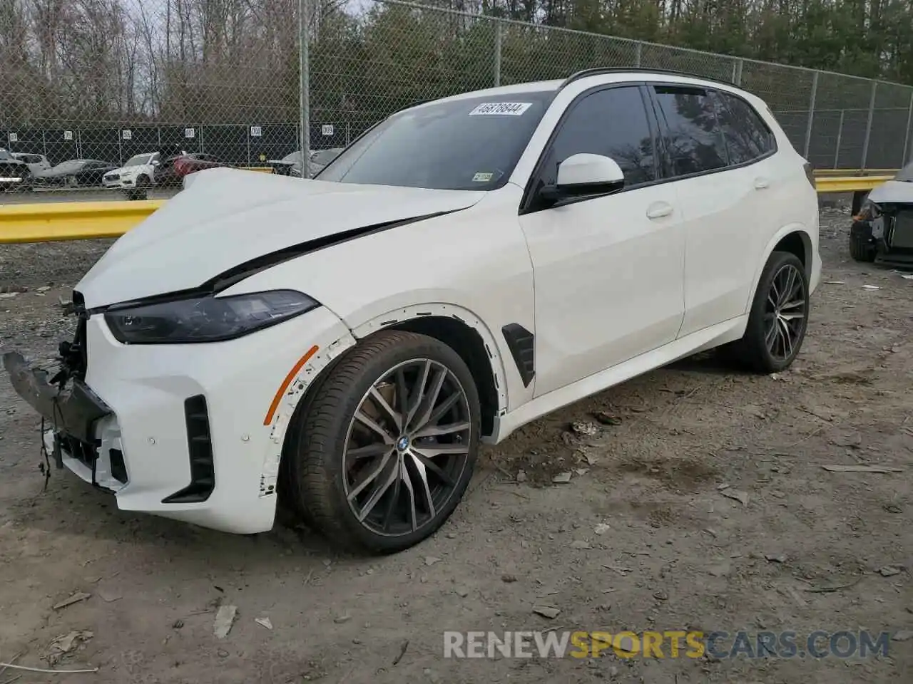 1 Photograph of a damaged car 5UX23EU02R9U92593 BMW X5 2024