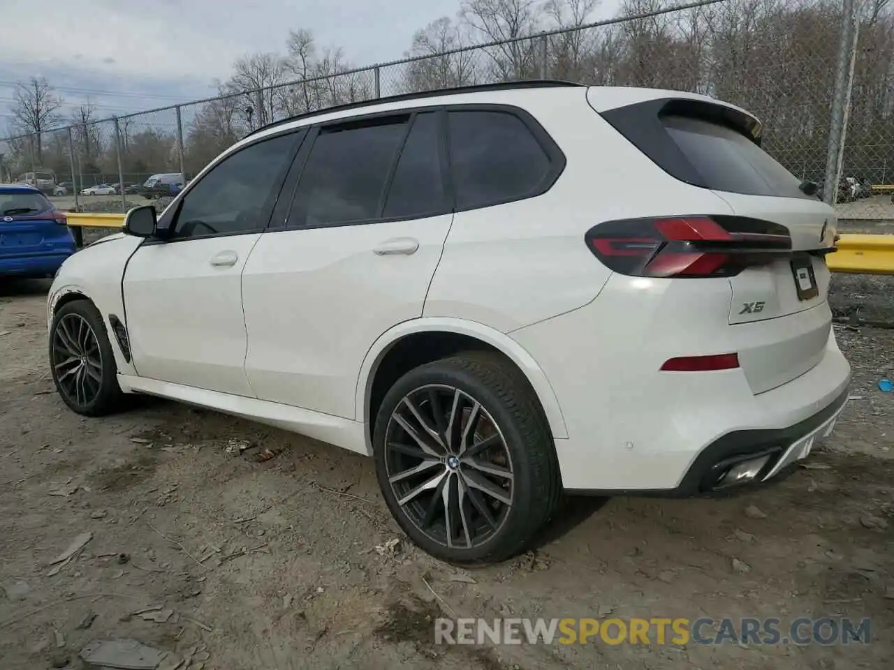 2 Photograph of a damaged car 5UX23EU02R9U92593 BMW X5 2024