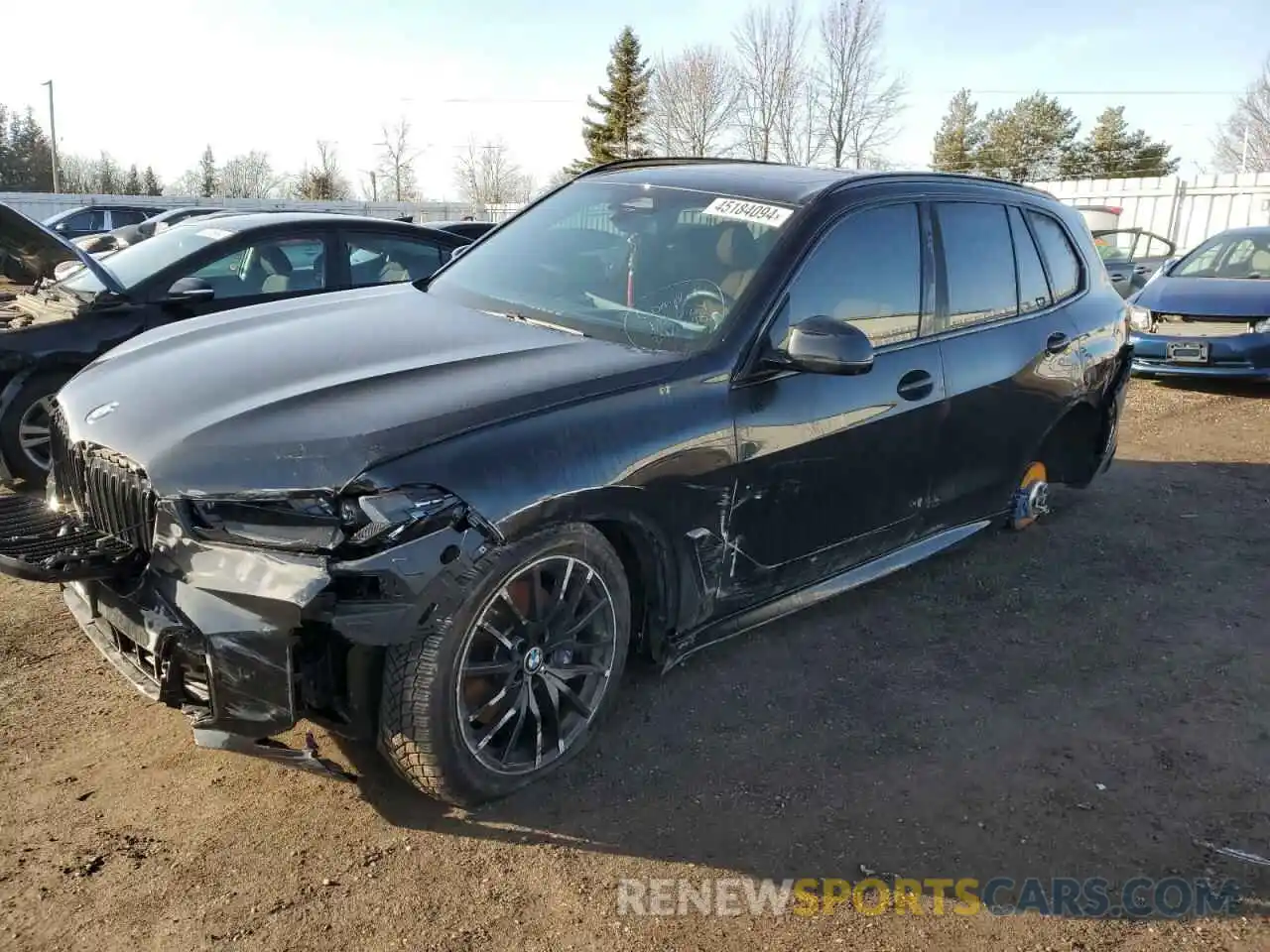 1 Photograph of a damaged car 5UX23EU03R9T19326 BMW X5 2024