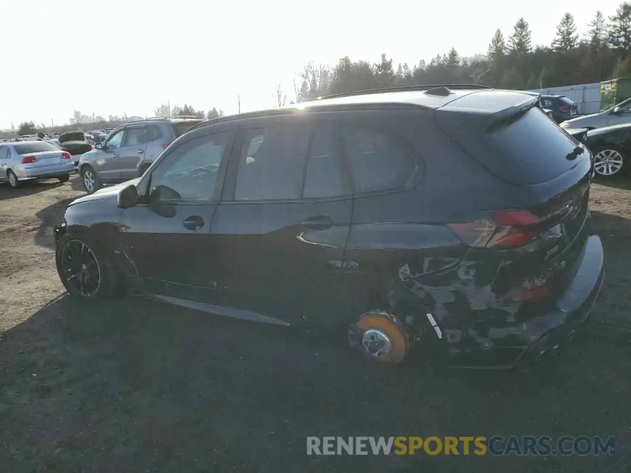 2 Photograph of a damaged car 5UX23EU03R9T19326 BMW X5 2024