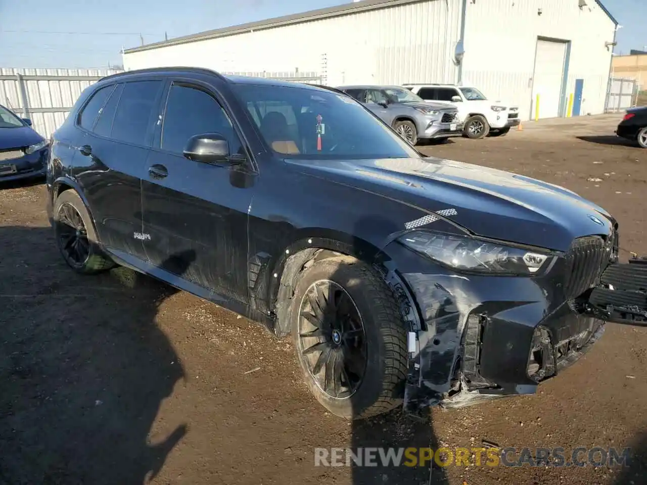 4 Photograph of a damaged car 5UX23EU03R9T19326 BMW X5 2024