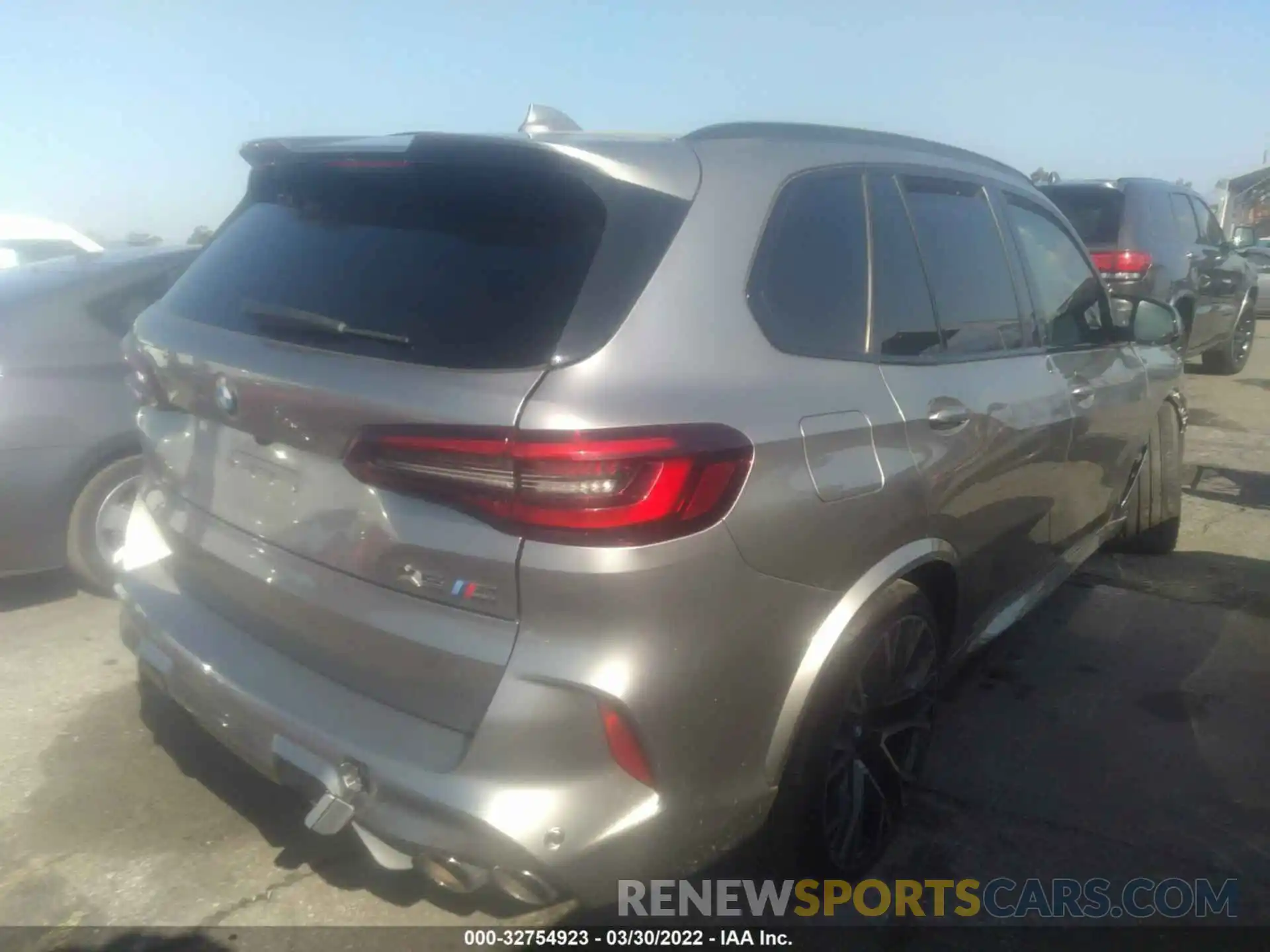 4 Фотография поврежденного автомобиля 5YMJU0C01M9G45515 BMW X5 M 2021