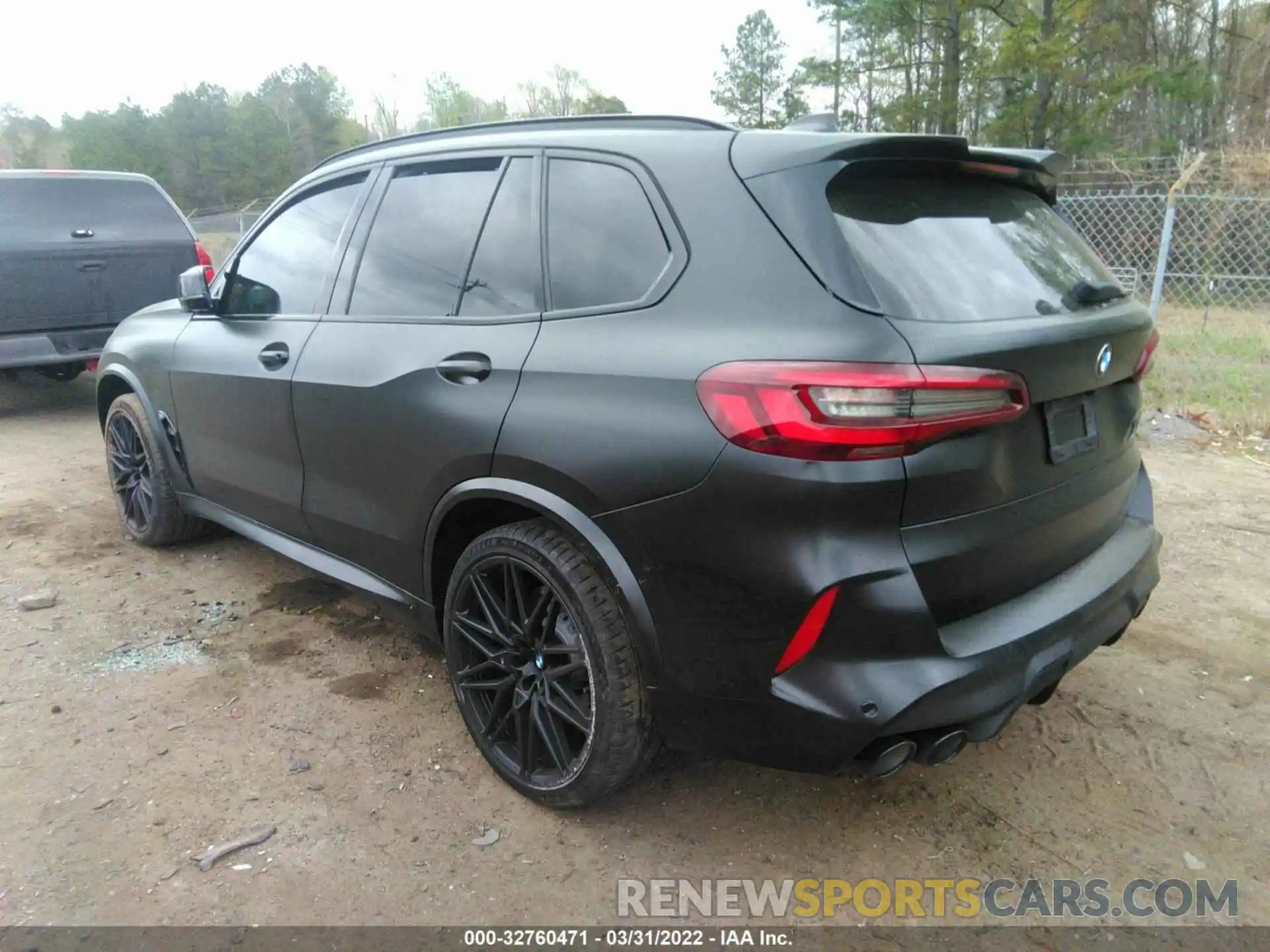 3 Фотография поврежденного автомобиля 5YMJU0C03M9E99165 BMW X5 M 2021