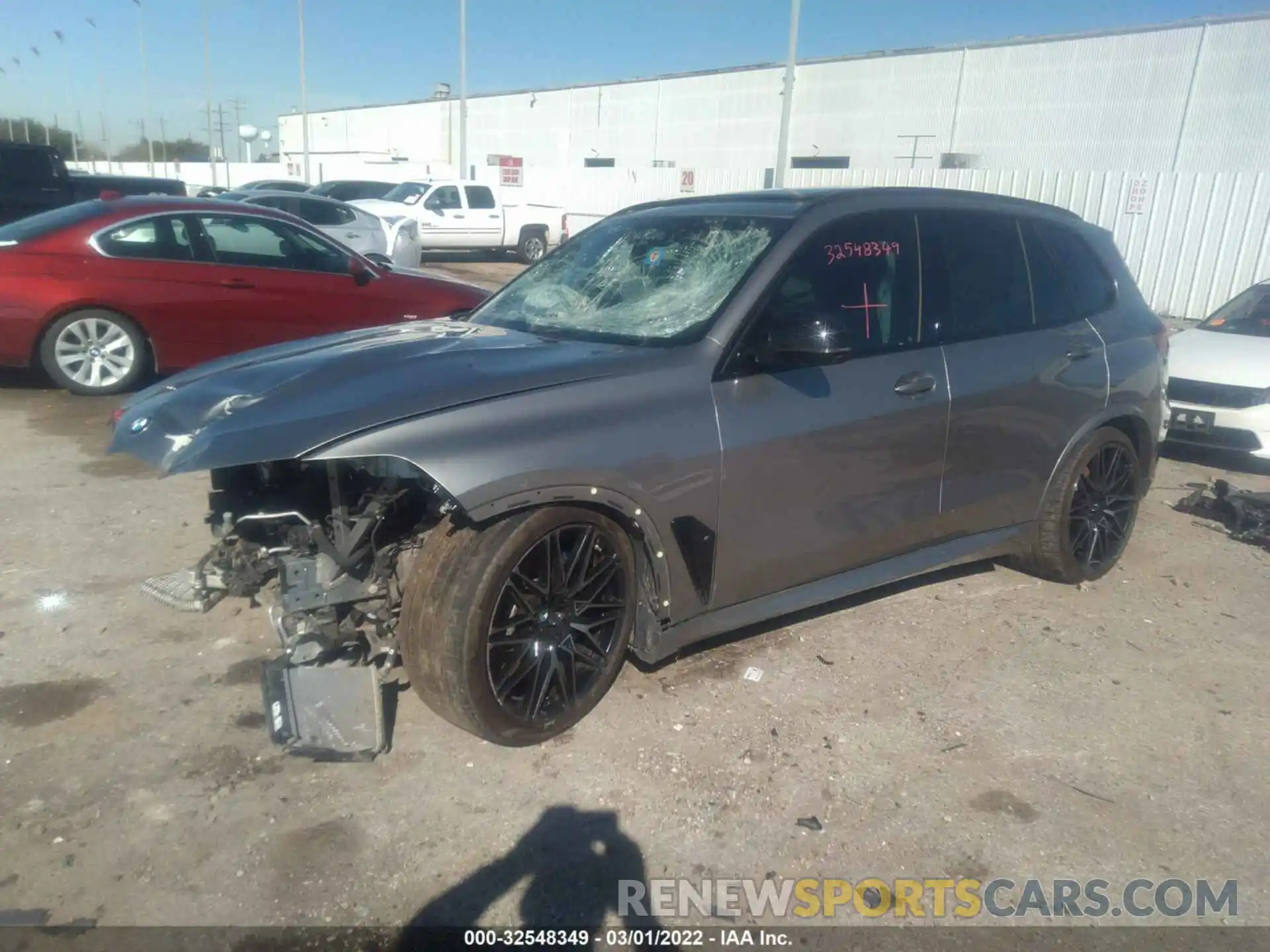 2 Photograph of a damaged car 5YMJU0C04M9F19830 BMW X5 M 2021