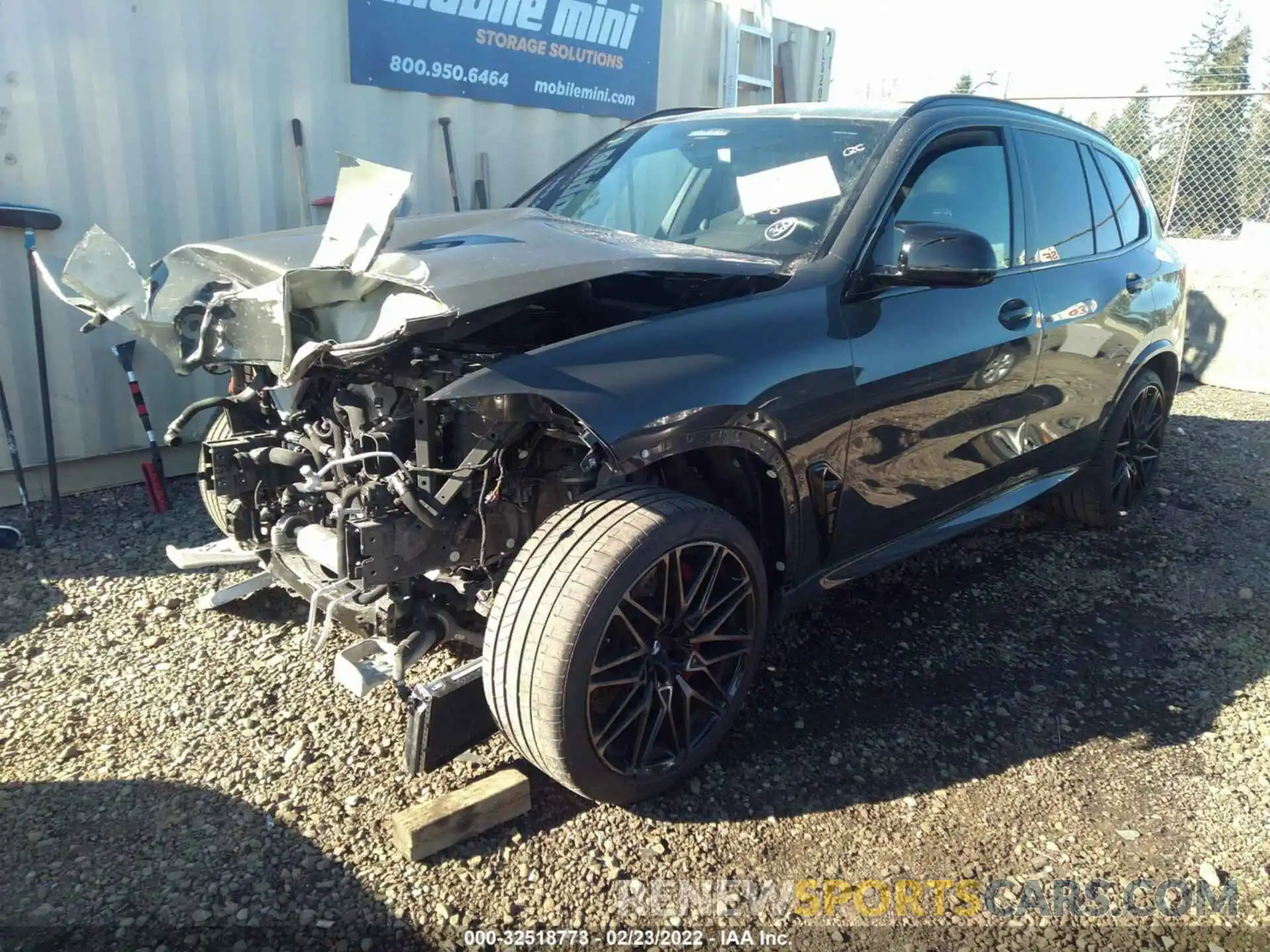 2 Фотография поврежденного автомобиля 5YMJU0C09N9J28669 BMW X5 M 2022