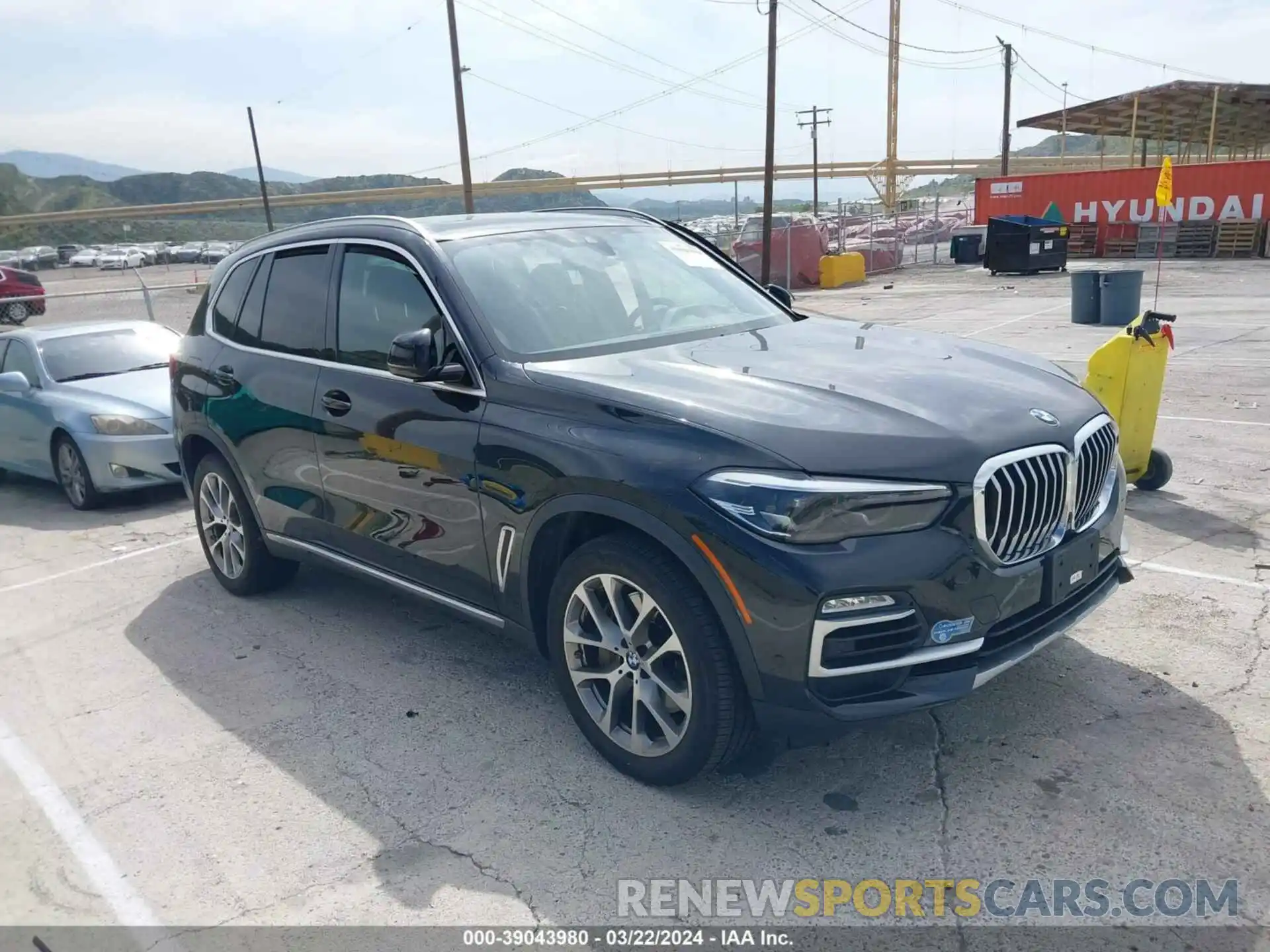 1 Photograph of a damaged car 5UXTA6C05M9D30096 BMW X5 PHEV 2021