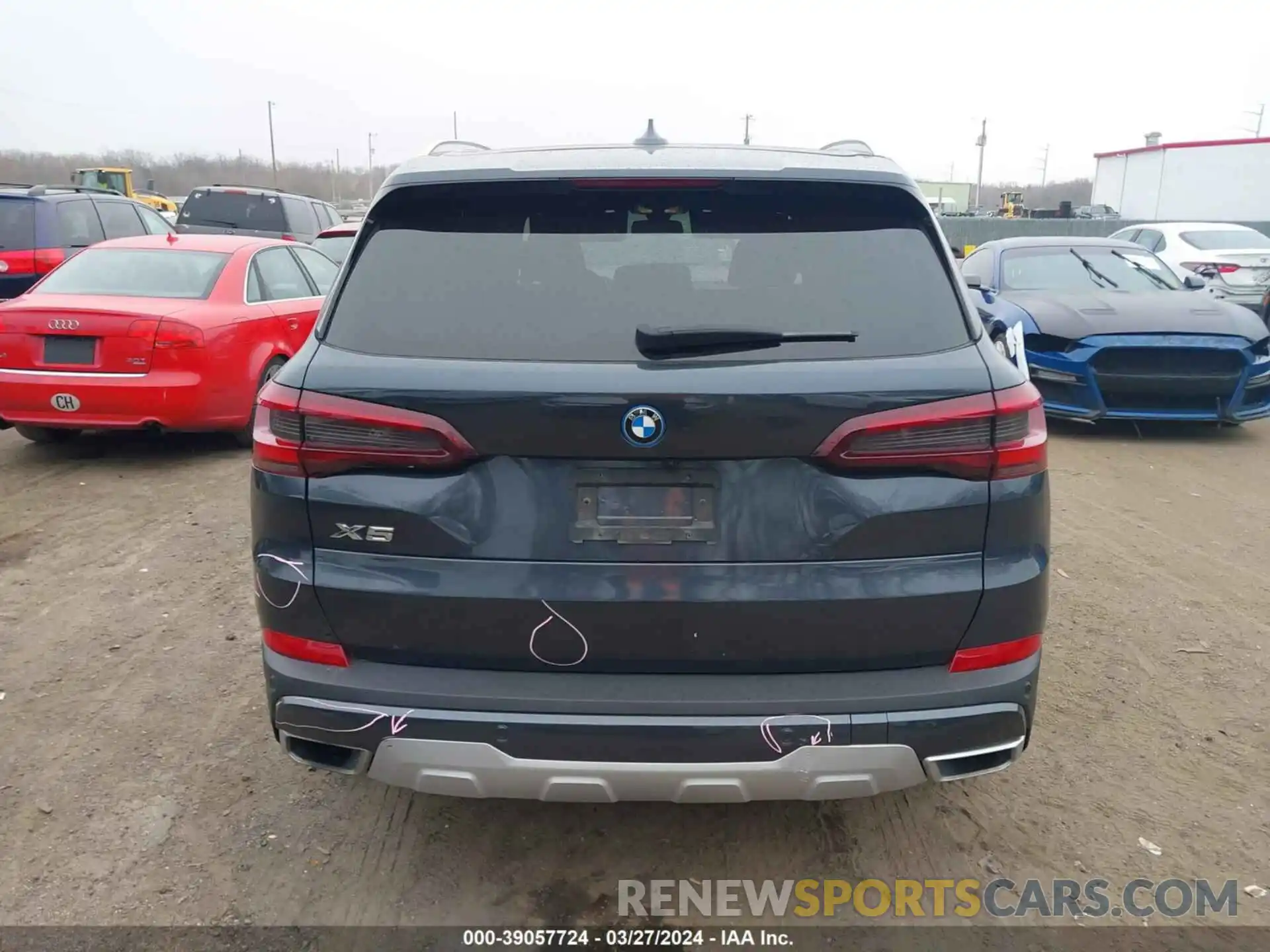 16 Фотография поврежденного автомобиля 5UXTA6C09N9J38453 BMW X5 PHEV 2022