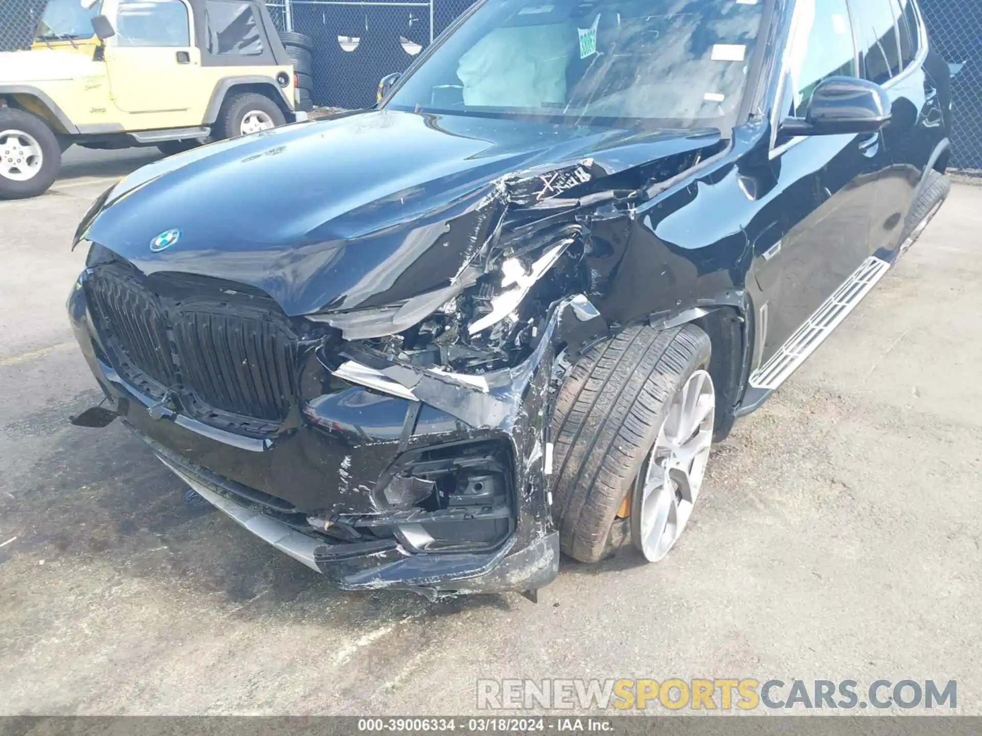6 Photograph of a damaged car 5UXTA6C0XP9P17079 BMW X5 PHEV 2023